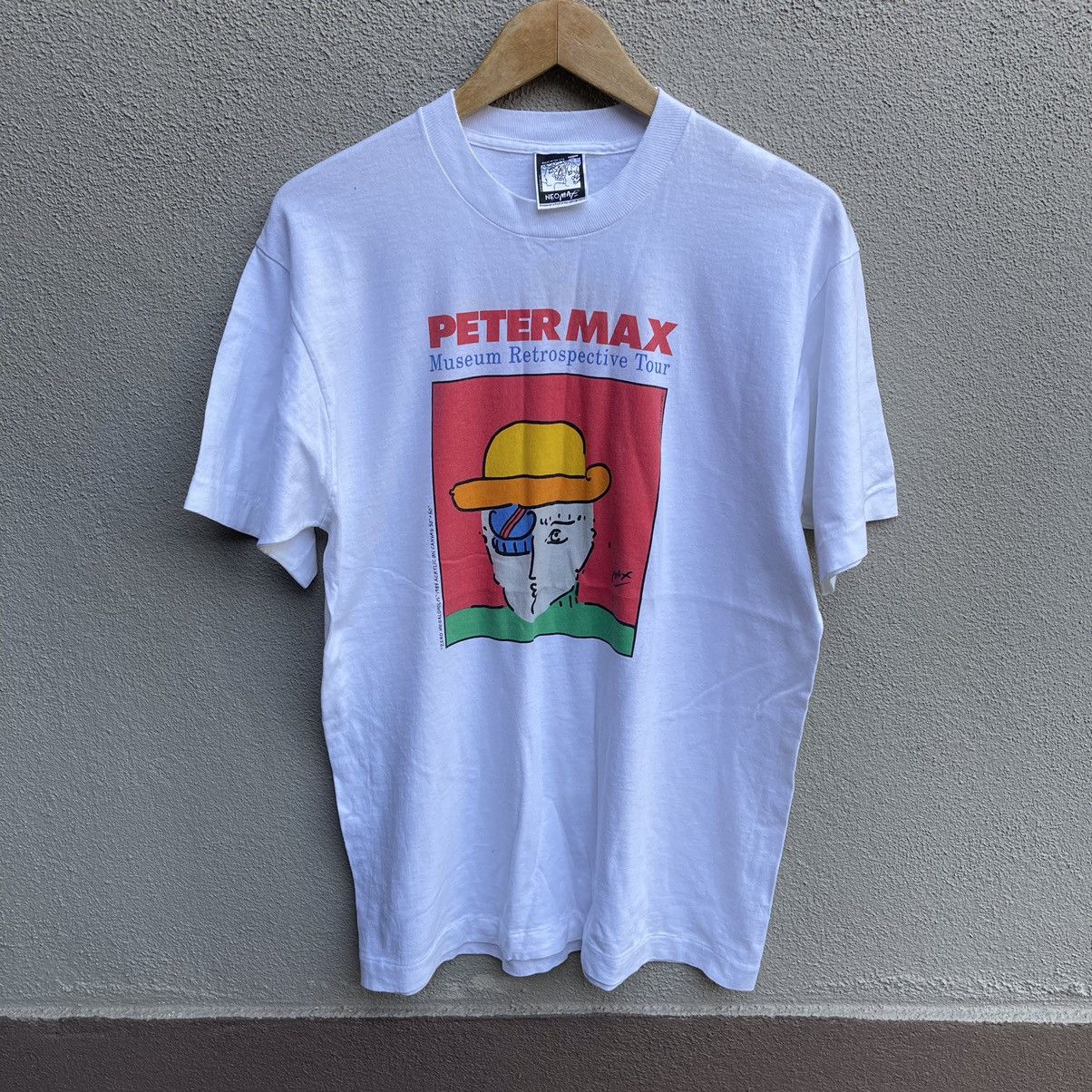 Arts & Science Vintage rare 90s PETERMAX neomax museum photo art Size US L / EU 52-54 / 3 - 1 Thumbnail