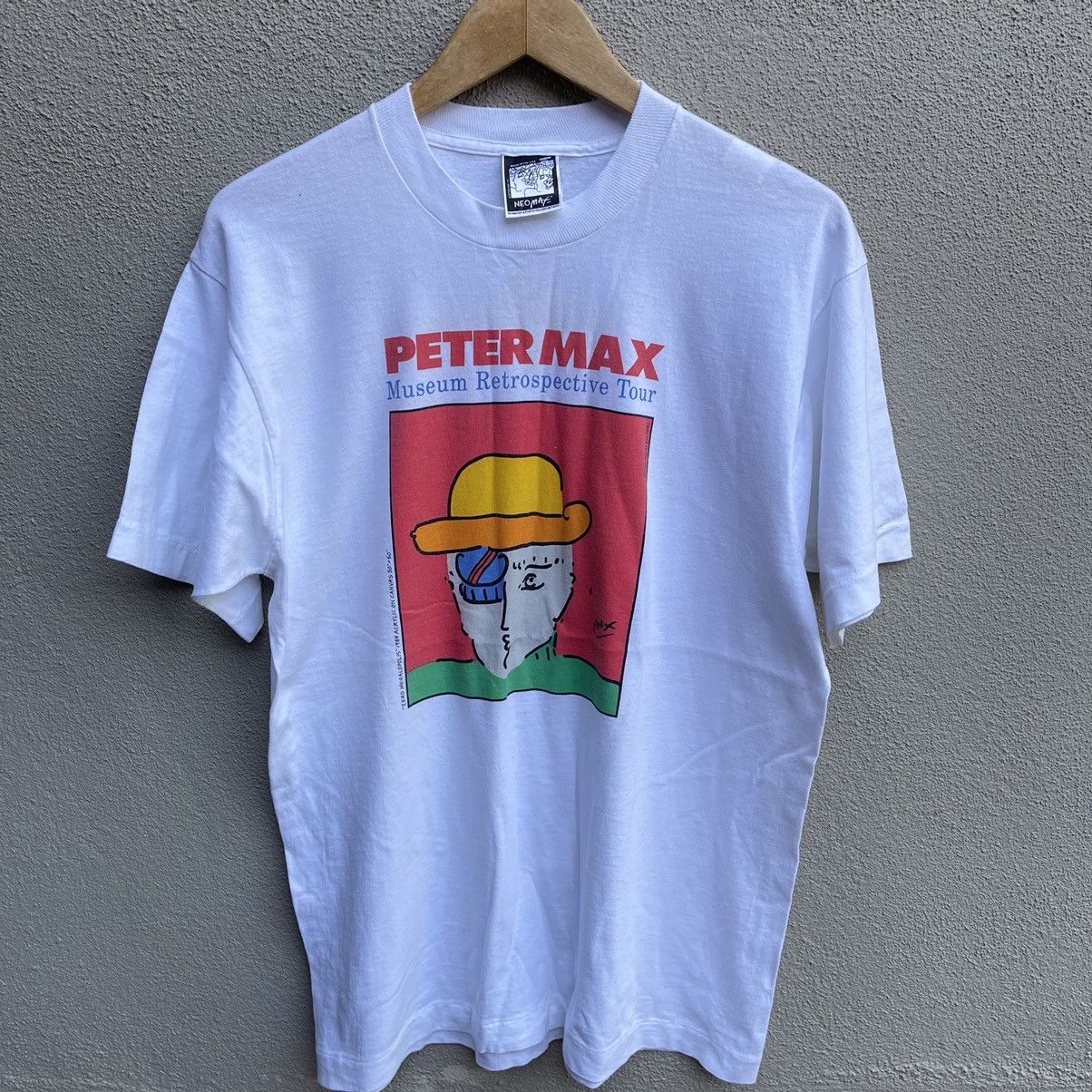 Arts & Science Vintage rare 90s PETERMAX neomax museum photo art Size US L / EU 52-54 / 3 - 2 Thumbnail