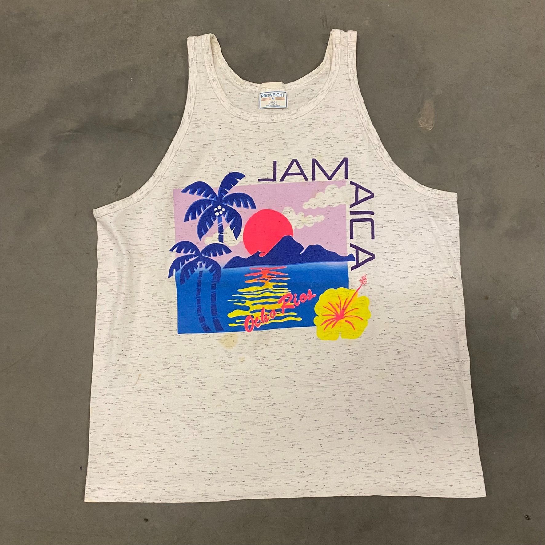 Vintage 90’s Jamaica off the shoulder top