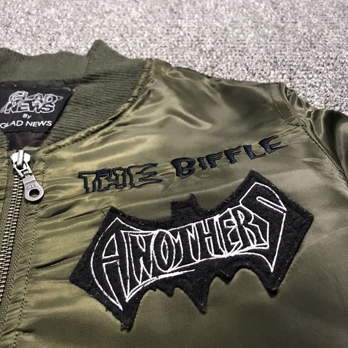 Japanese Brand Vintage The Biffle Anarchy Bomber Jacket Size US S / EU 44-46 / 1 - 5 Thumbnail