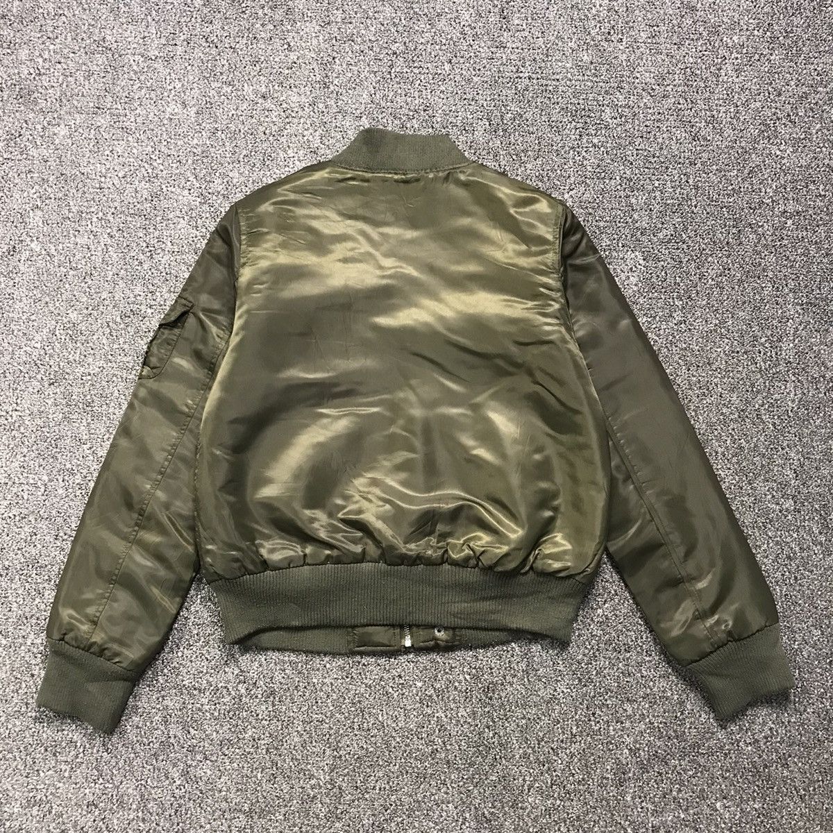 Japanese Brand Vintage The Biffle Anarchy Bomber Jacket Size US S / EU 44-46 / 1 - 6 Thumbnail