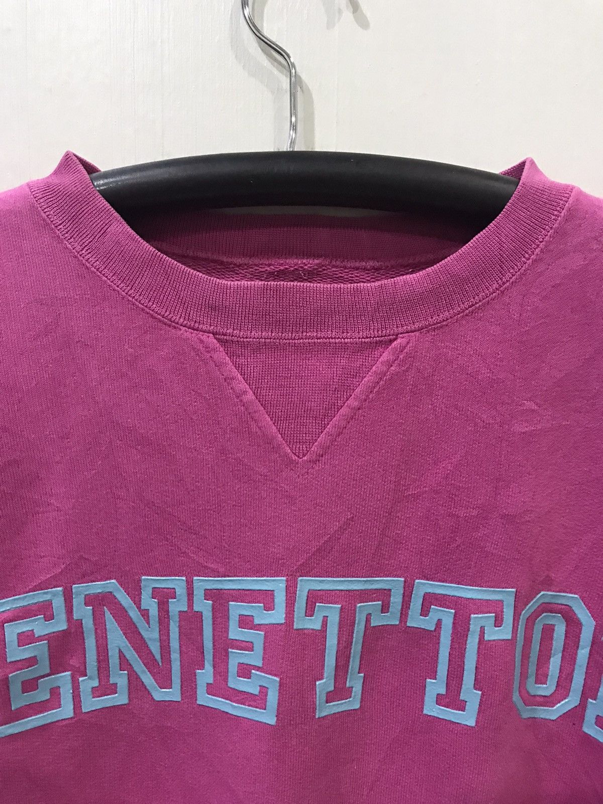 United Colors Of Benetton BENETTON Racing Italy Spell Out Sweatshirt Size US M / EU 48-50 / 2 - 2 Thumbnail
