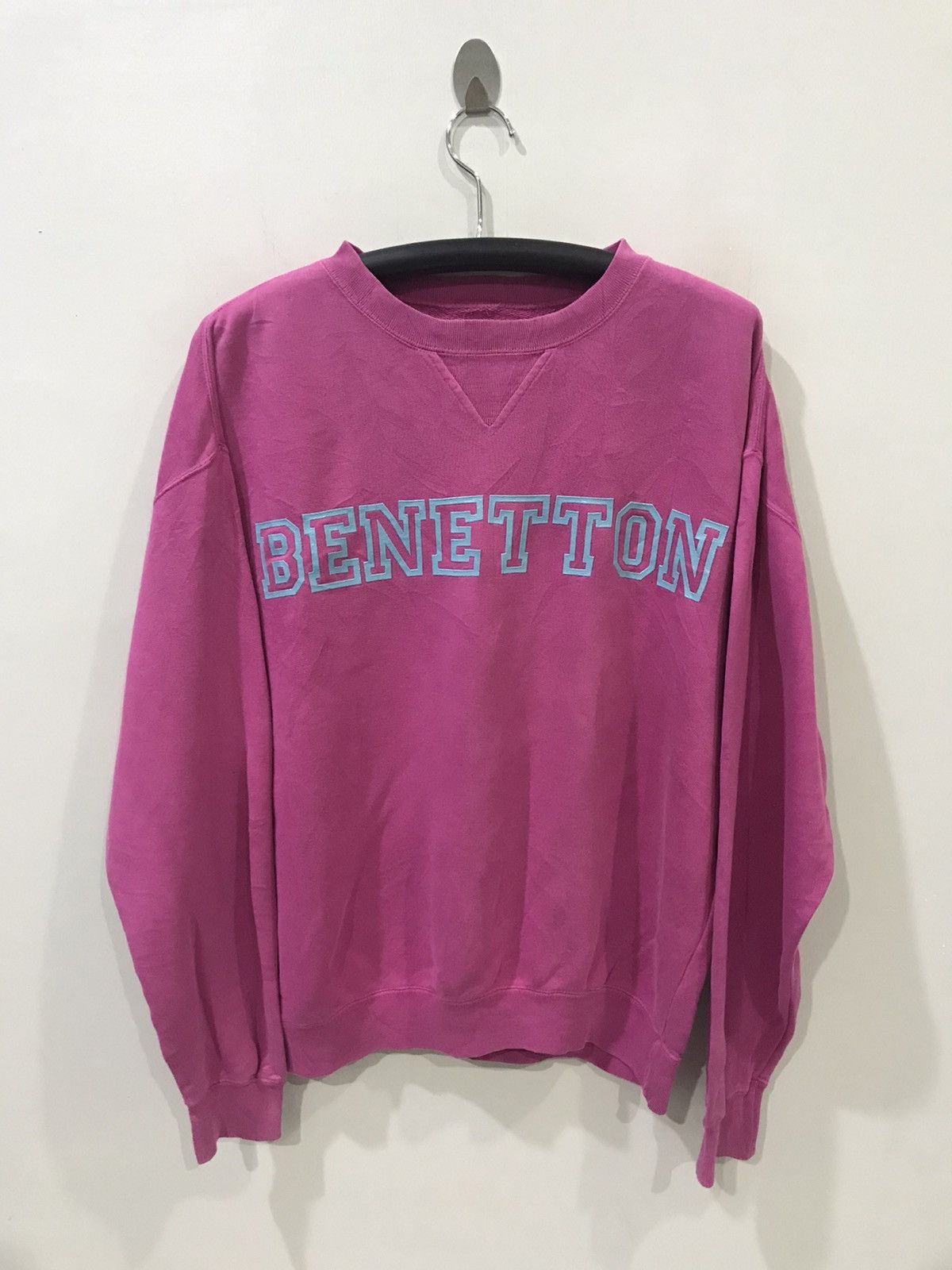 United Colors Of Benetton BENETTON Racing Italy Spell Out Sweatshirt Size US M / EU 48-50 / 2 - 1 Thumbnail