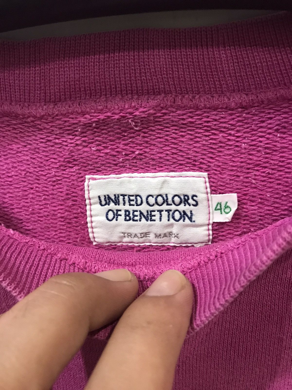 United Colors Of Benetton BENETTON Racing Italy Spell Out Sweatshirt Size US M / EU 48-50 / 2 - 7 Thumbnail