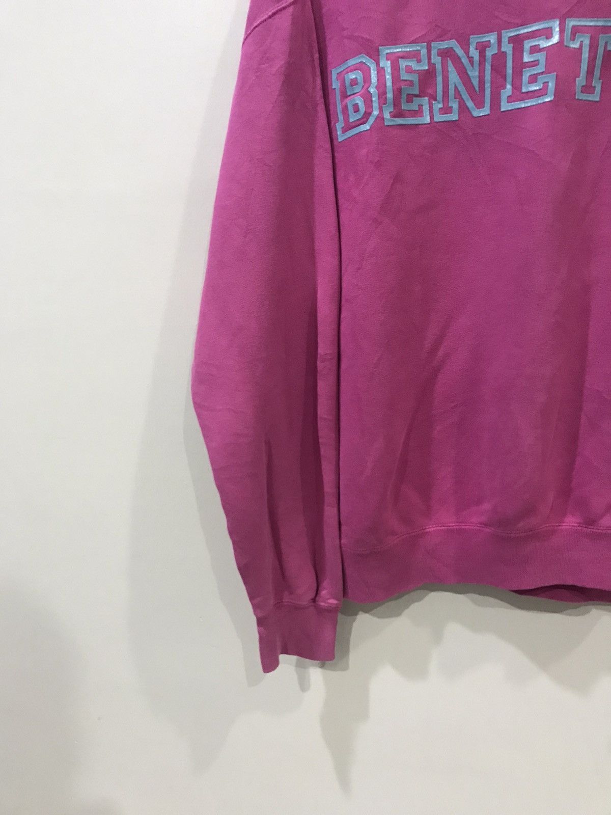 United Colors Of Benetton BENETTON Racing Italy Spell Out Sweatshirt Size US M / EU 48-50 / 2 - 6 Thumbnail