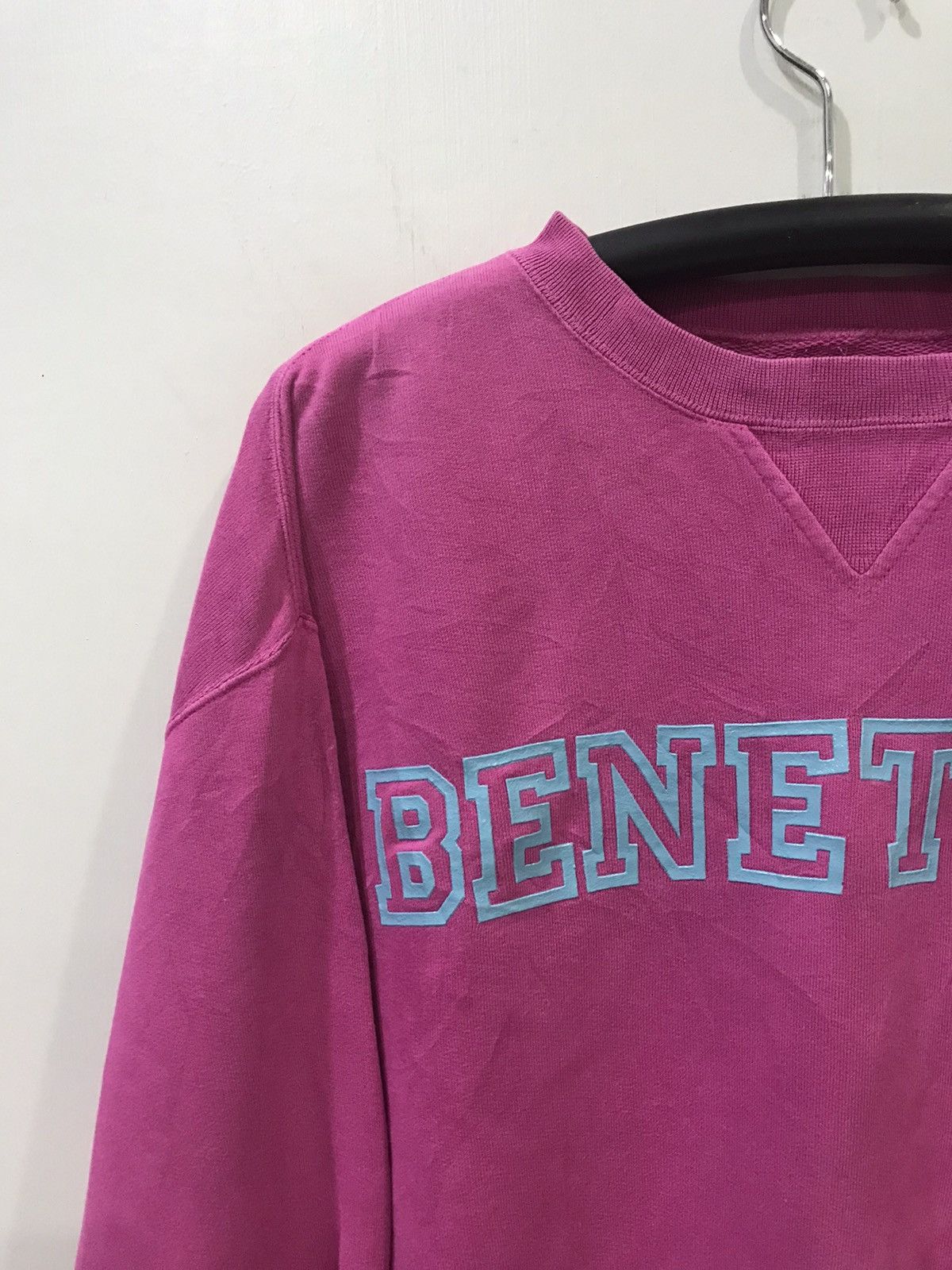 United Colors Of Benetton BENETTON Racing Italy Spell Out Sweatshirt Size US M / EU 48-50 / 2 - 4 Thumbnail