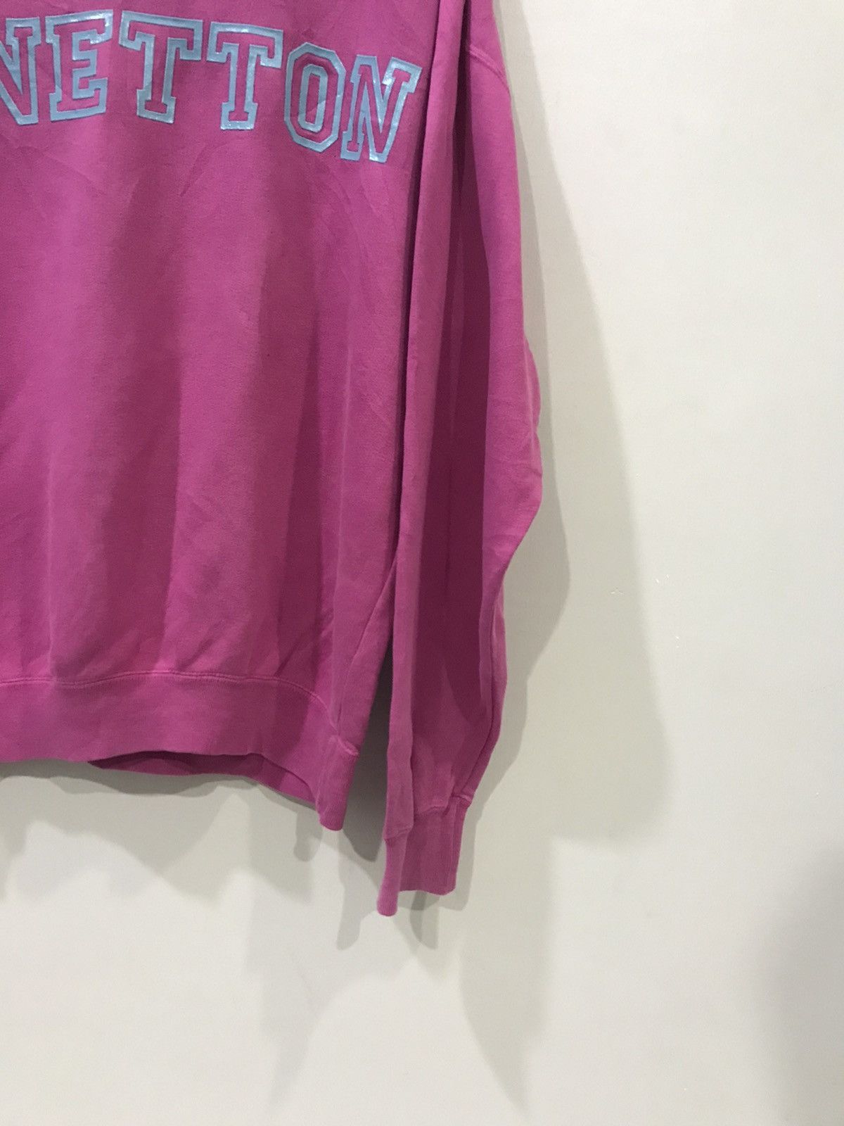 United Colors Of Benetton BENETTON Racing Italy Spell Out Sweatshirt Size US M / EU 48-50 / 2 - 5 Thumbnail