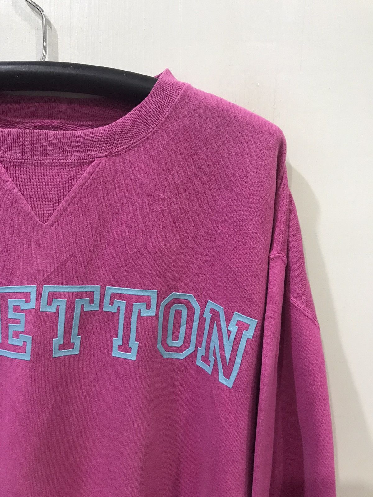 United Colors Of Benetton BENETTON Racing Italy Spell Out Sweatshirt Size US M / EU 48-50 / 2 - 3 Thumbnail