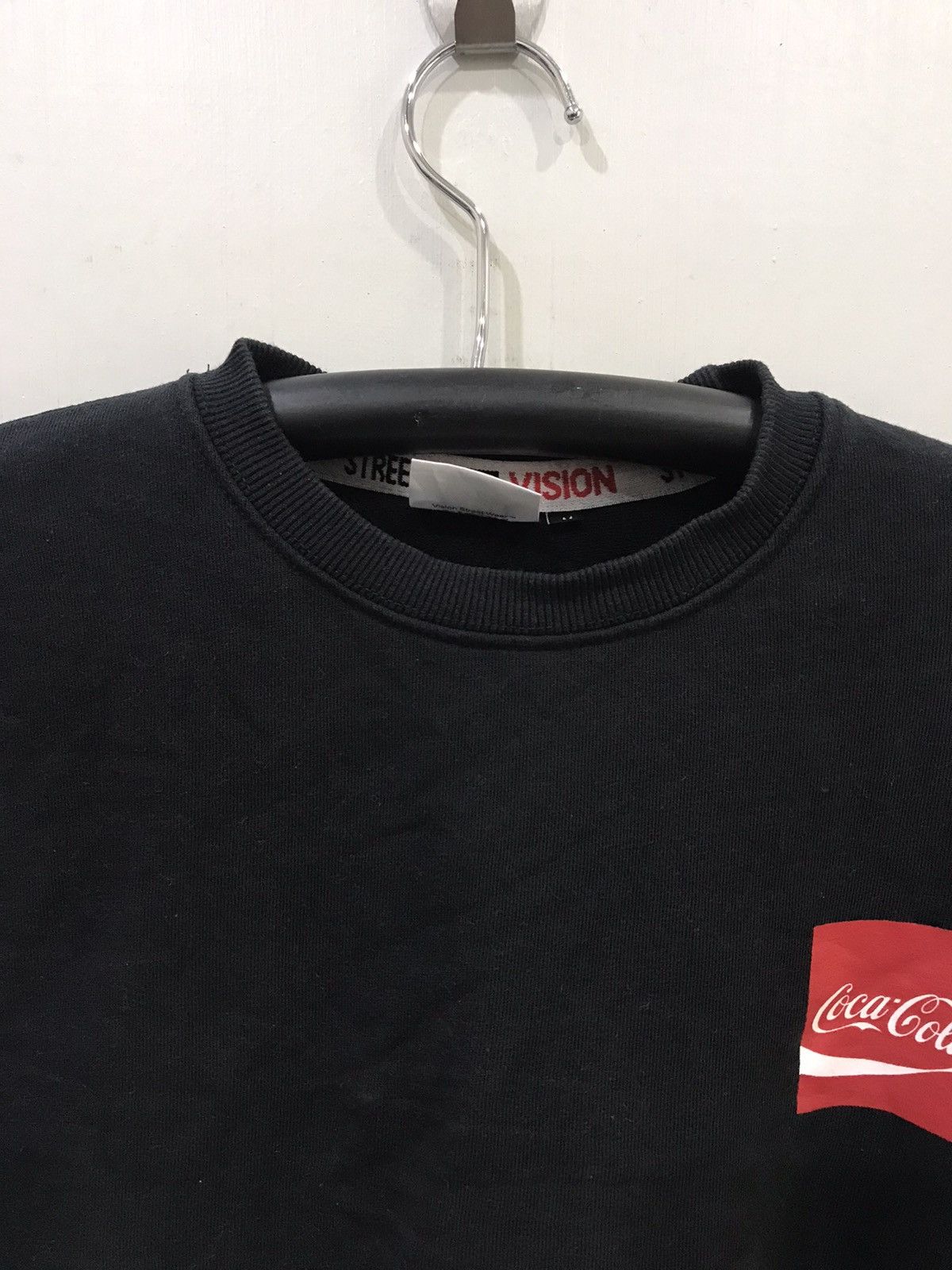 Coca Cola × Vision Streetwear Rare VISION X Coca Cola Side Tape Sweatshirt Size US M / EU 48-50 / 2 - 2 Thumbnail