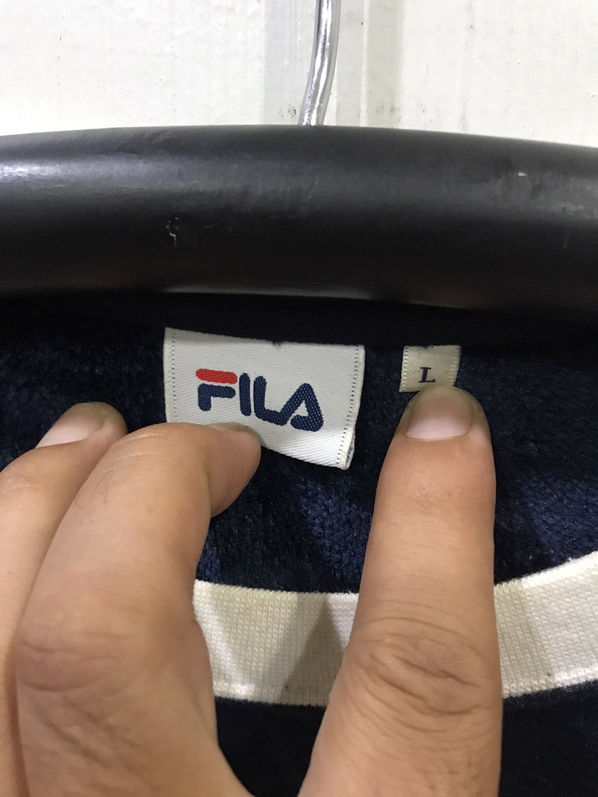 Fila Fila Stylish Big Logo Sweatshirt Size US M / EU 48-50 / 2 - 8 Thumbnail