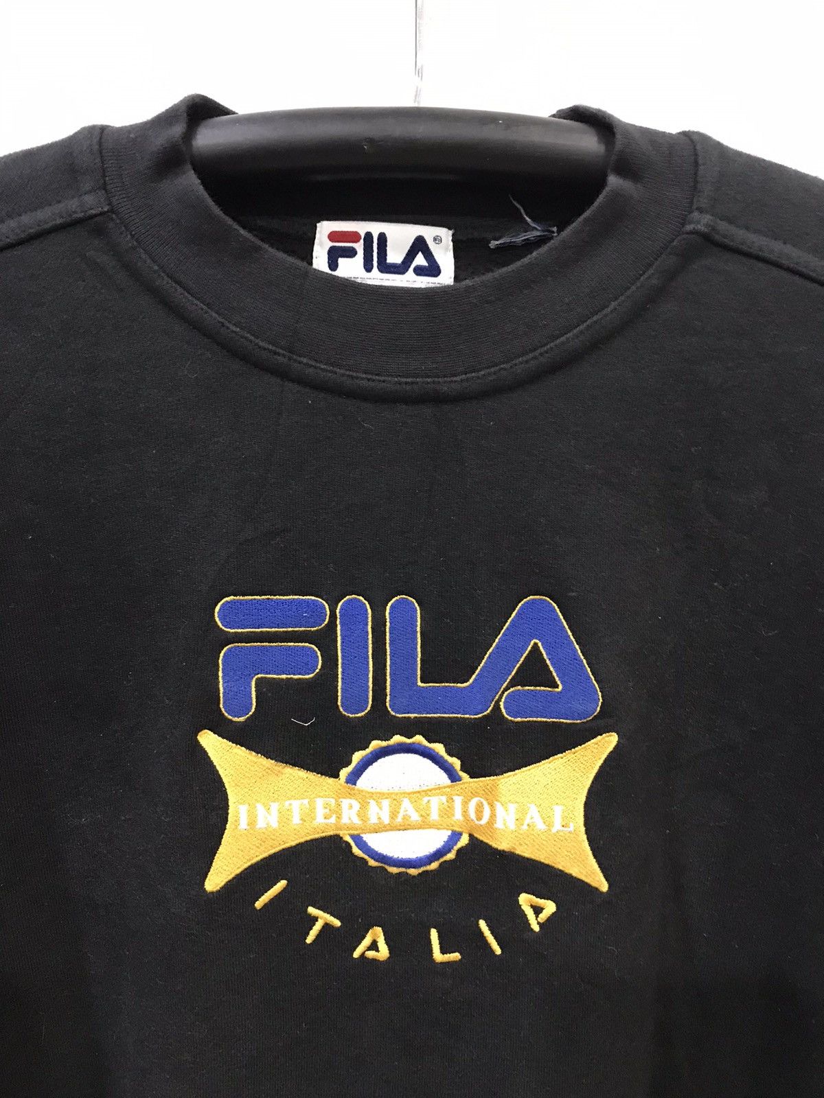 Fila FILA Big Logo Embroidery Sweatshirt Size US XL / EU 56 / 4 - 2 Thumbnail