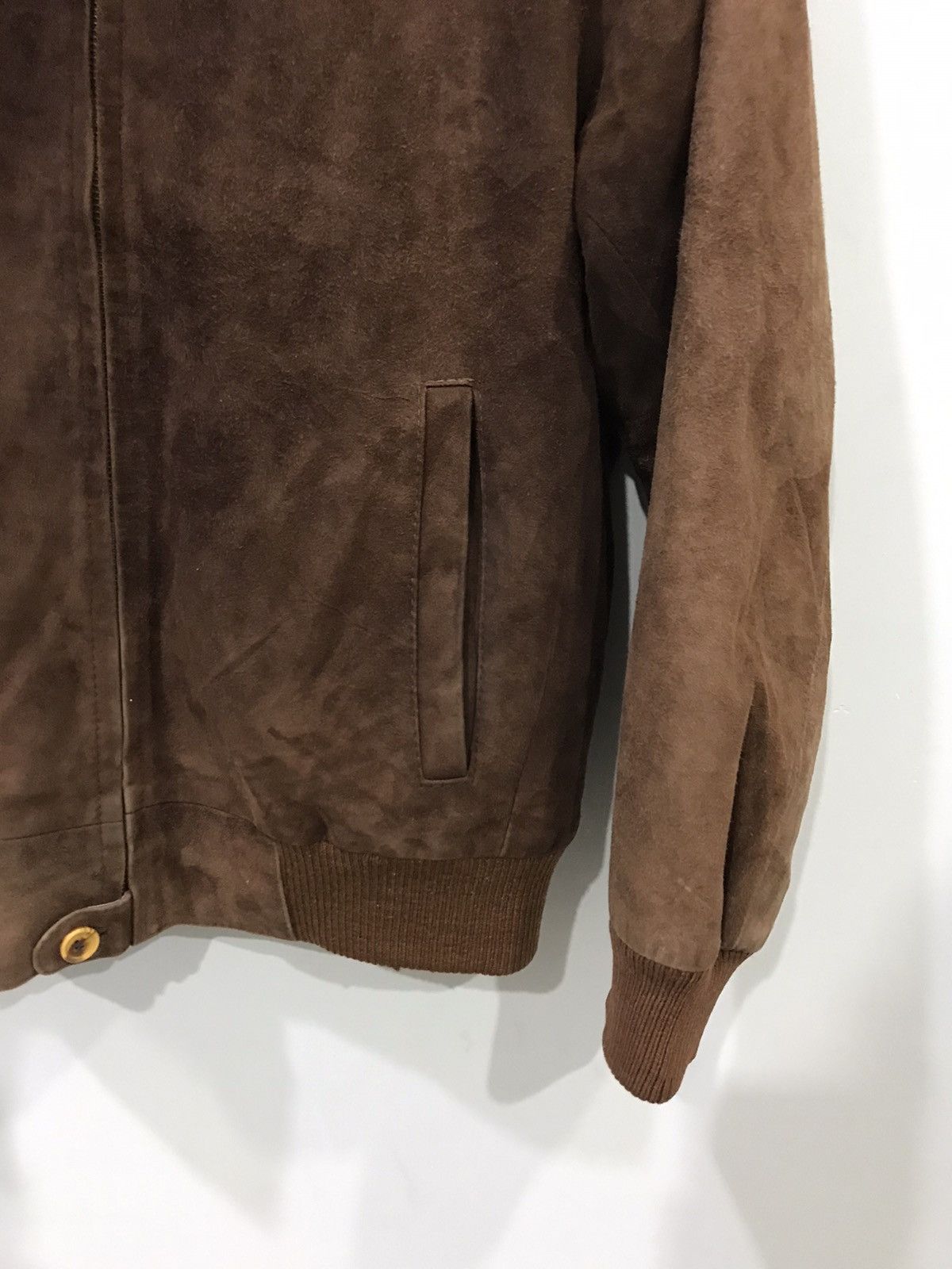 Genuine Leather Genuine Suede Brown Leather Jacket Size US M / EU 48-50 / 2 - 5 Thumbnail