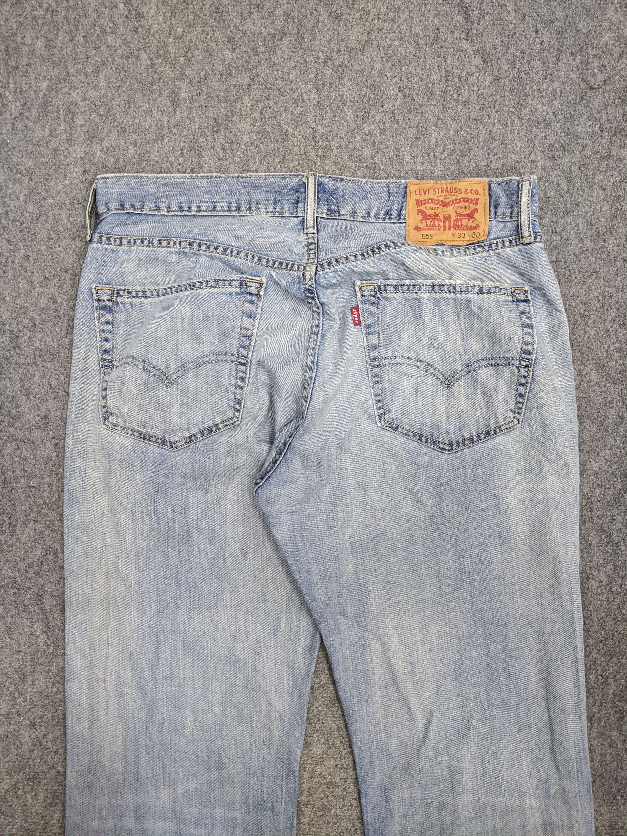 Levi's Vintage Levis 559 Jeans Lightwash DP0751 Size US 35 - 4 Thumbnail