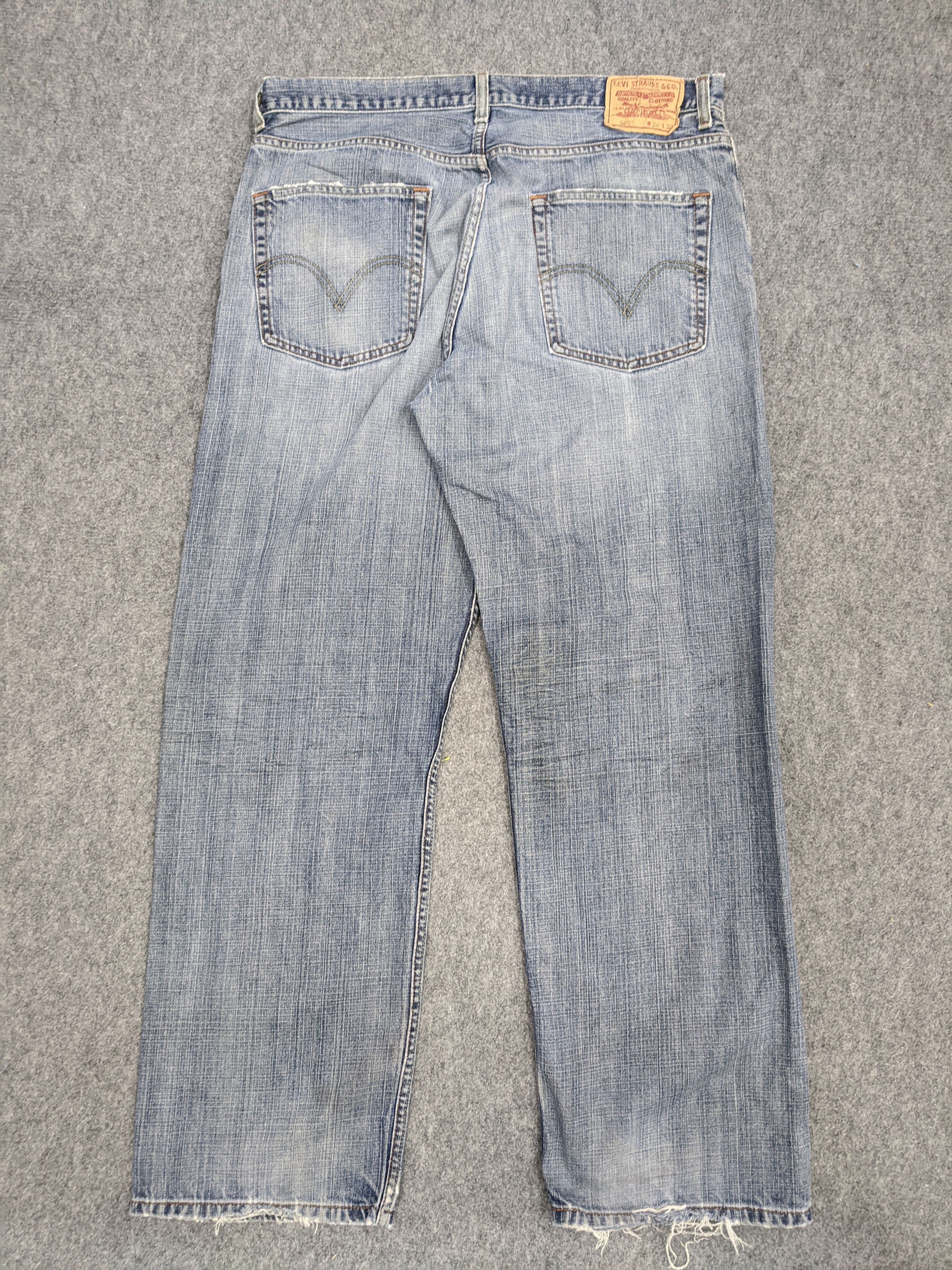 Levi's × Vintage Vintage Levis 569 Jeans DP0748 Size US 37 - 3 Thumbnail