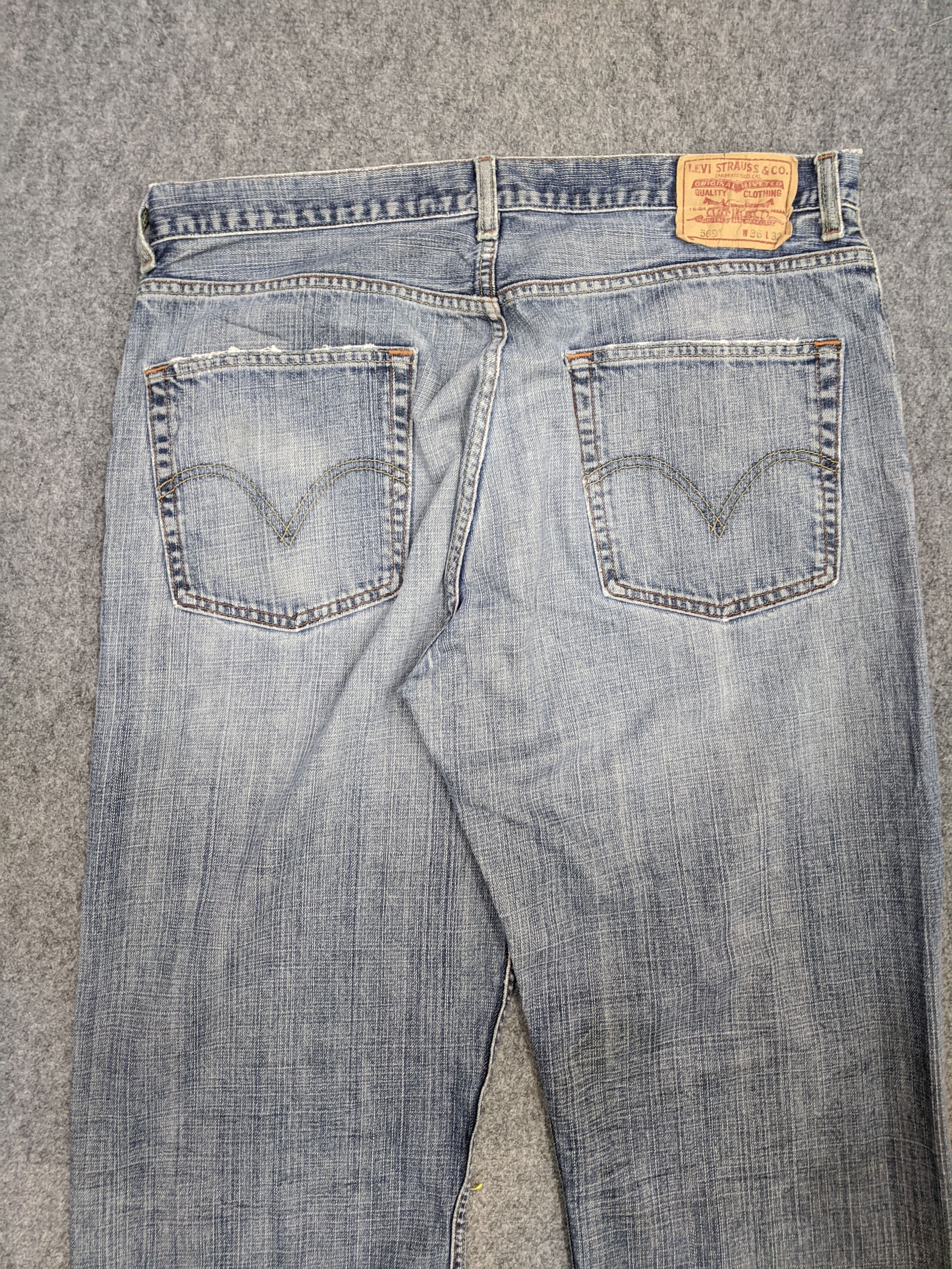 Levi's × Vintage Vintage Levis 569 Jeans DP0748 Size US 37 - 4 Thumbnail