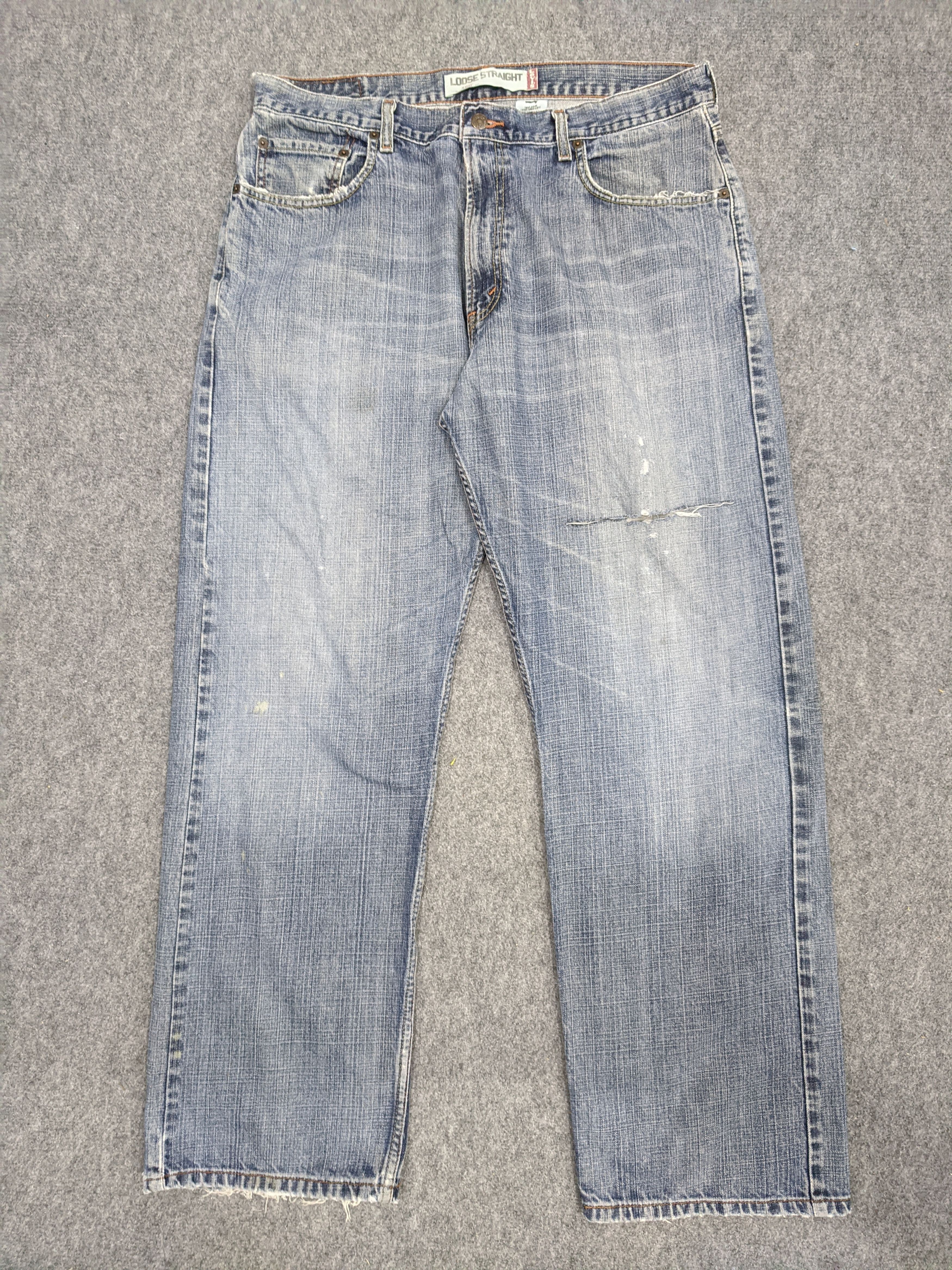 Levi's × Vintage Vintage Levis 569 Jeans DP0748 Size US 37 - 1 Thumbnail