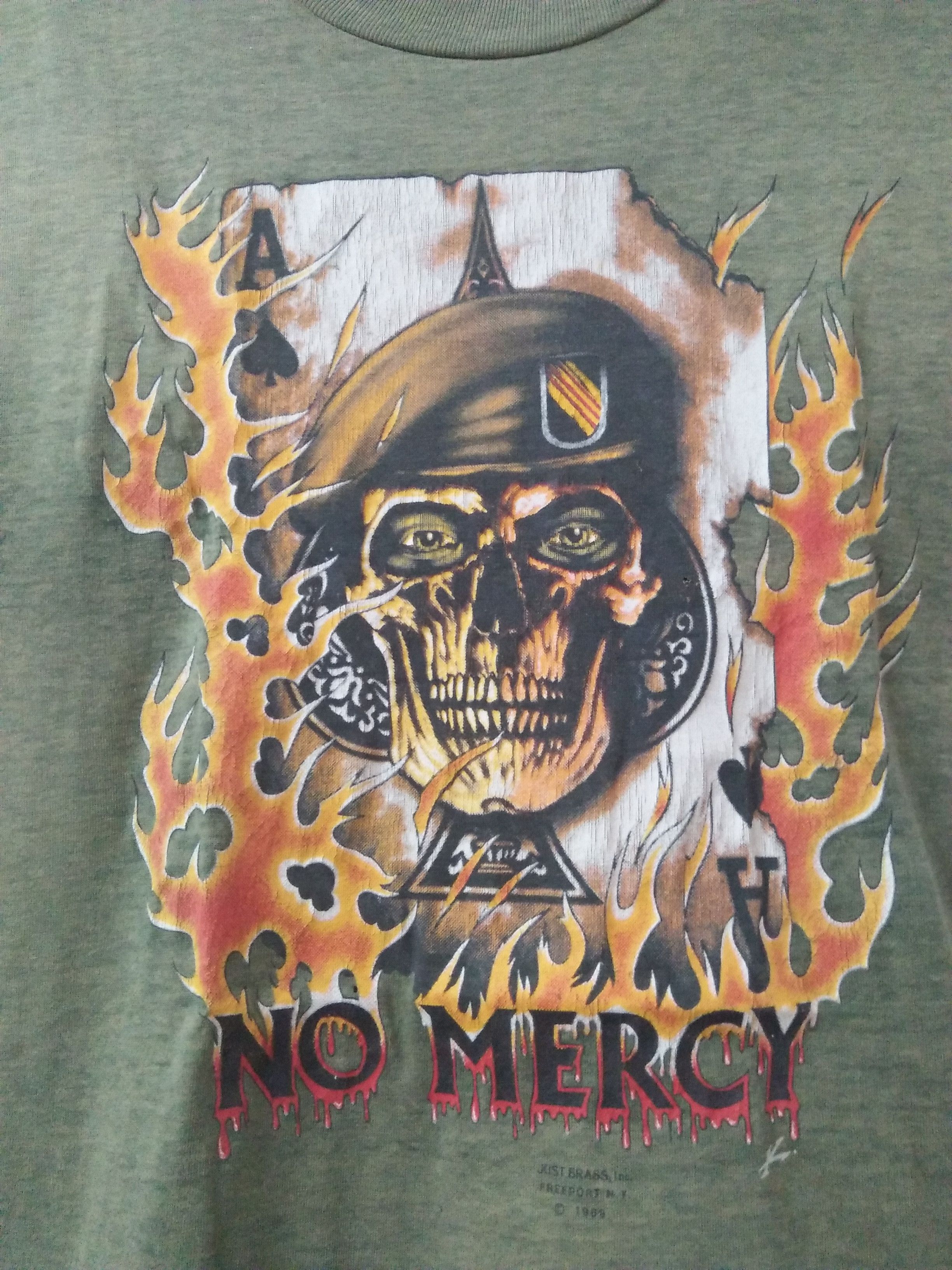 Other VINTAGE 80S NO MERCY DISTRESSED VERY RARE Size US L / EU 52-54 / 3 - 2 Thumbnail
