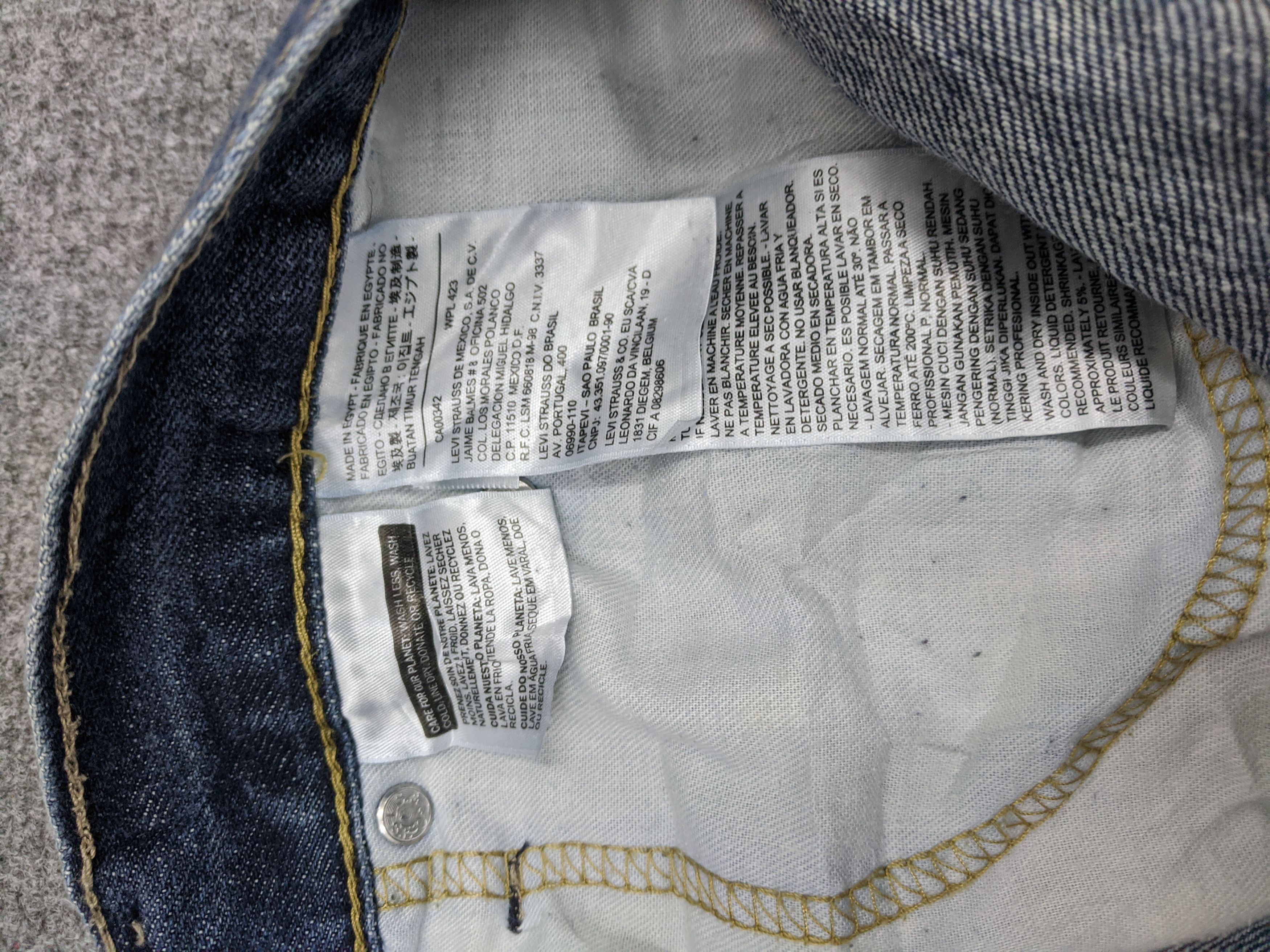 Levi's Vintage Levis 559 Jeans DP0899 Size US 39 - 6 Thumbnail