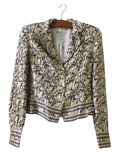 Emporio Armani Vintage Emporio Armani Blouse Women Jacket Size XS / US 0-2 / IT 36-38 - 1 Thumbnail