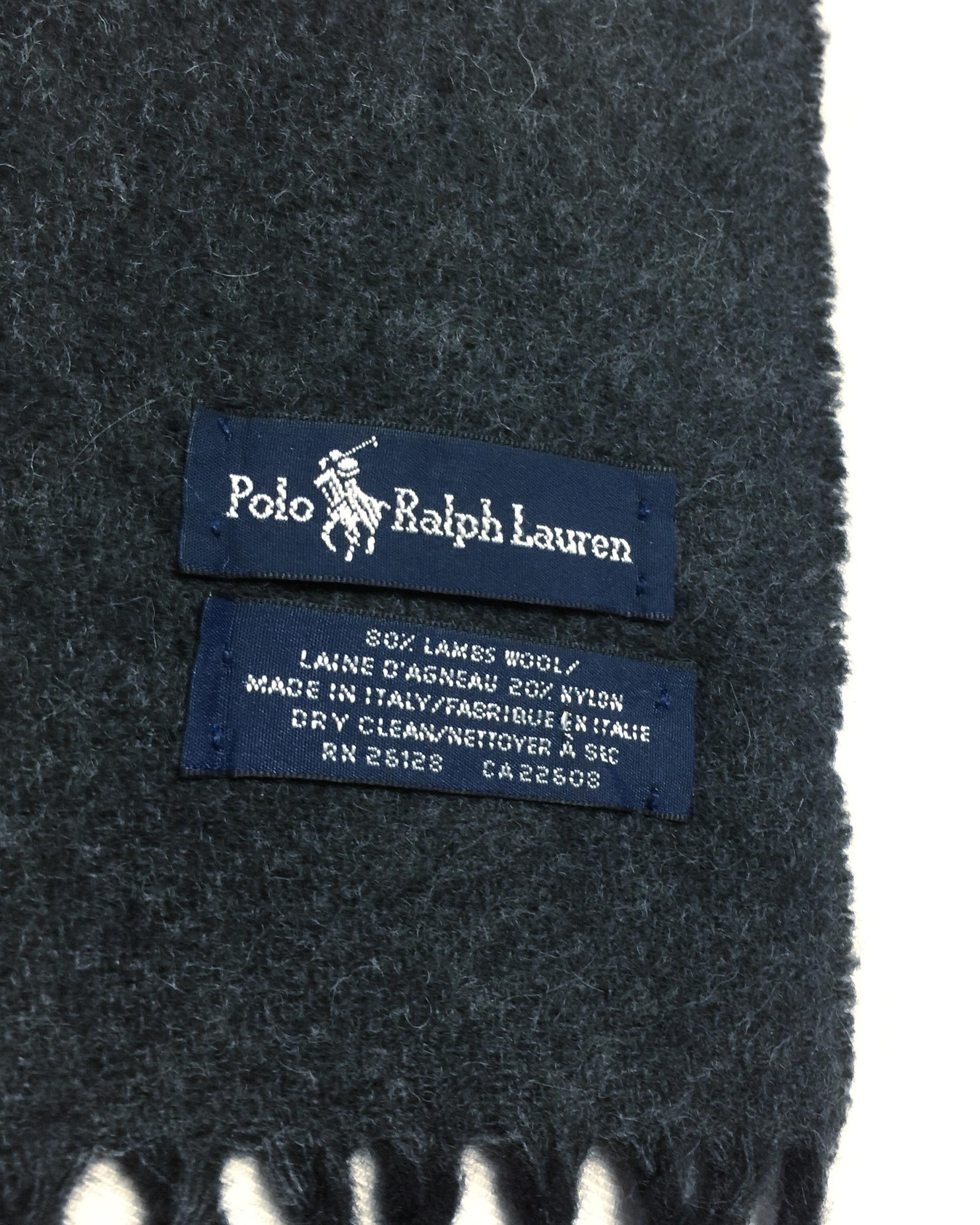 Polo Ralph Lauren Polo Ralph Lauren Lamb Wool Muffler Scarf Made in Italy RL Size ONE SIZE - 6 Thumbnail
