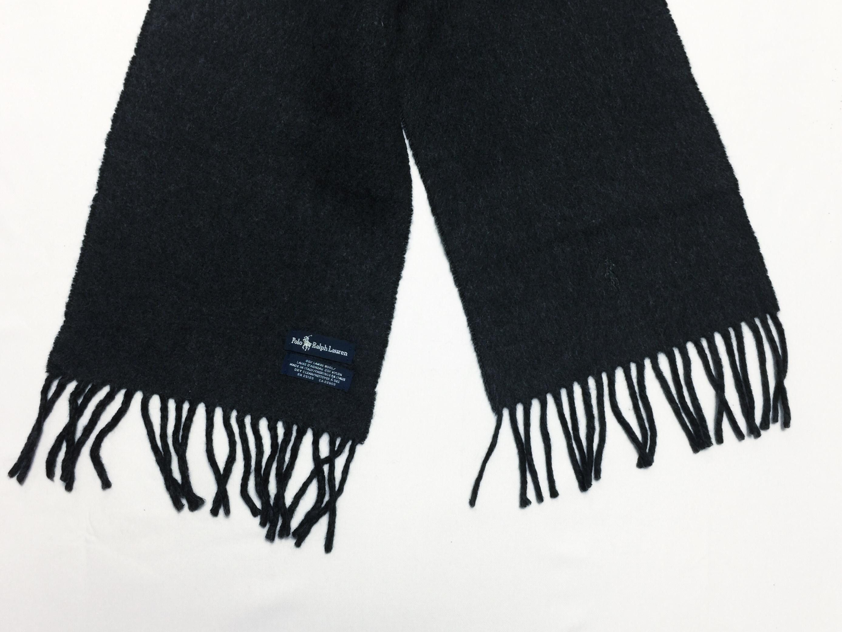 Polo Ralph Lauren Polo Ralph Lauren Lamb Wool Muffler Scarf Made in Italy RL Size ONE SIZE - 3 Thumbnail