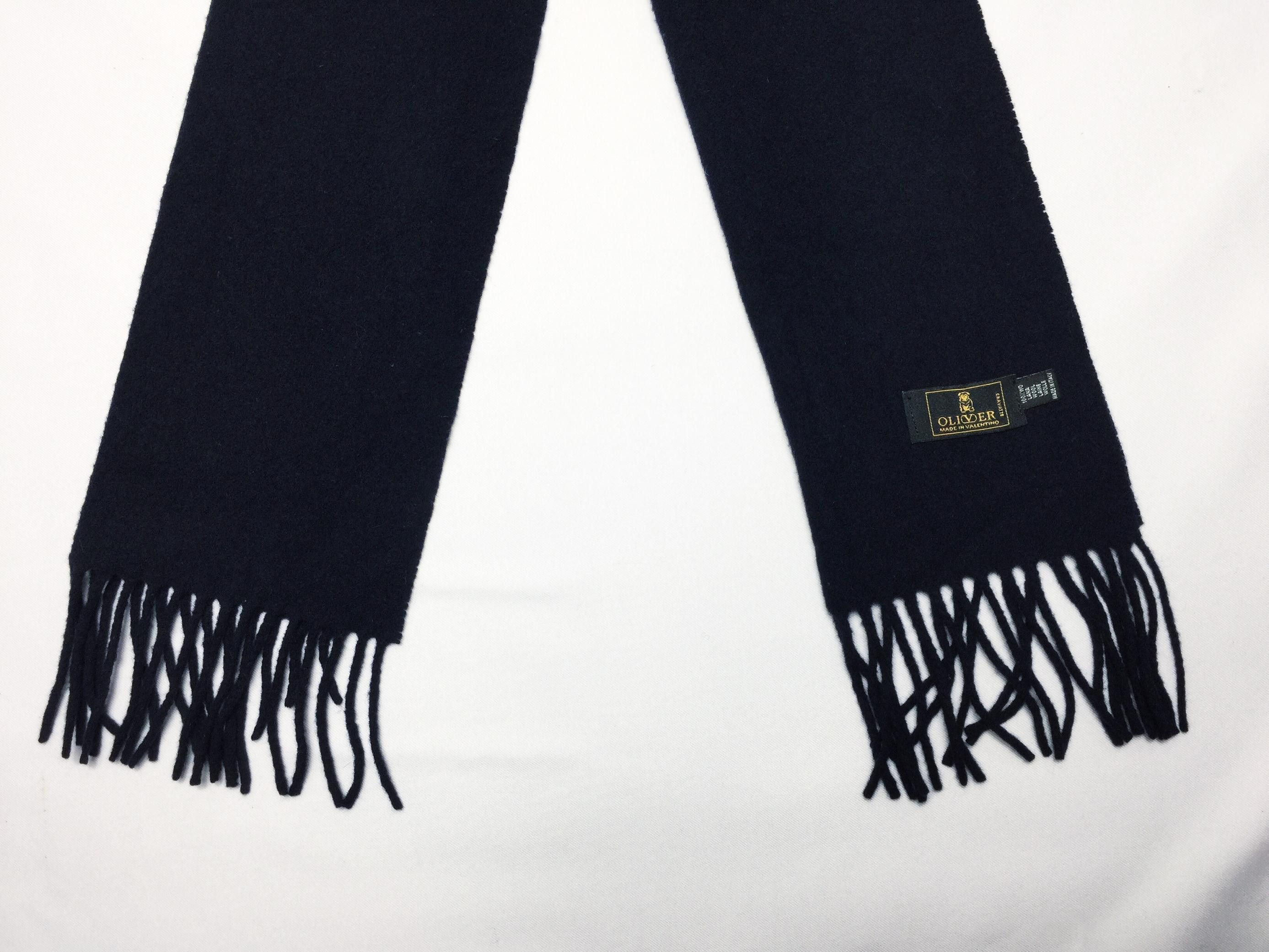 Valentino Vintage 90s Oliver by Valentino Muffler Scarf Made in Italy Size ONE SIZE - 2 Thumbnail