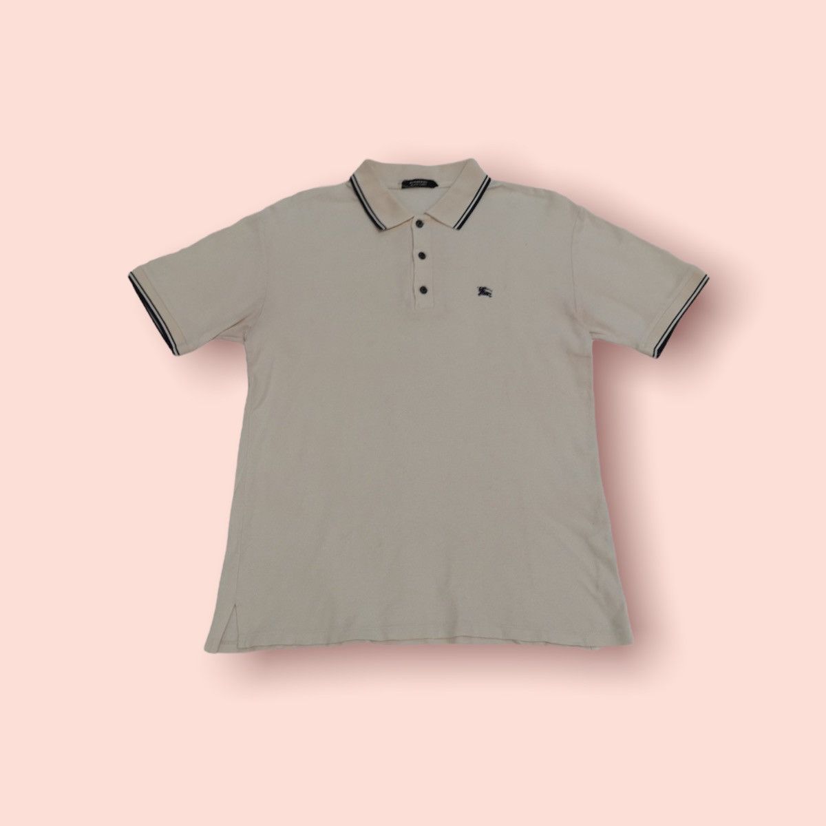 Burberry × Designer × Vintage VINTAGE BURBERRY BLACK LABEL POLO SHIRT Size US M / EU 48-50 / 2 - 6 Thumbnail