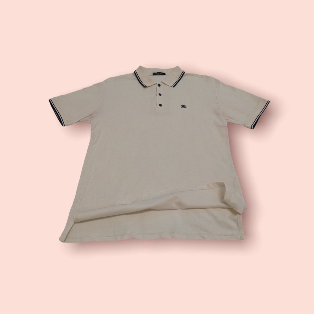 Burberry × Designer × Vintage VINTAGE BURBERRY BLACK LABEL POLO SHIRT Size US M / EU 48-50 / 2 - 15 Thumbnail