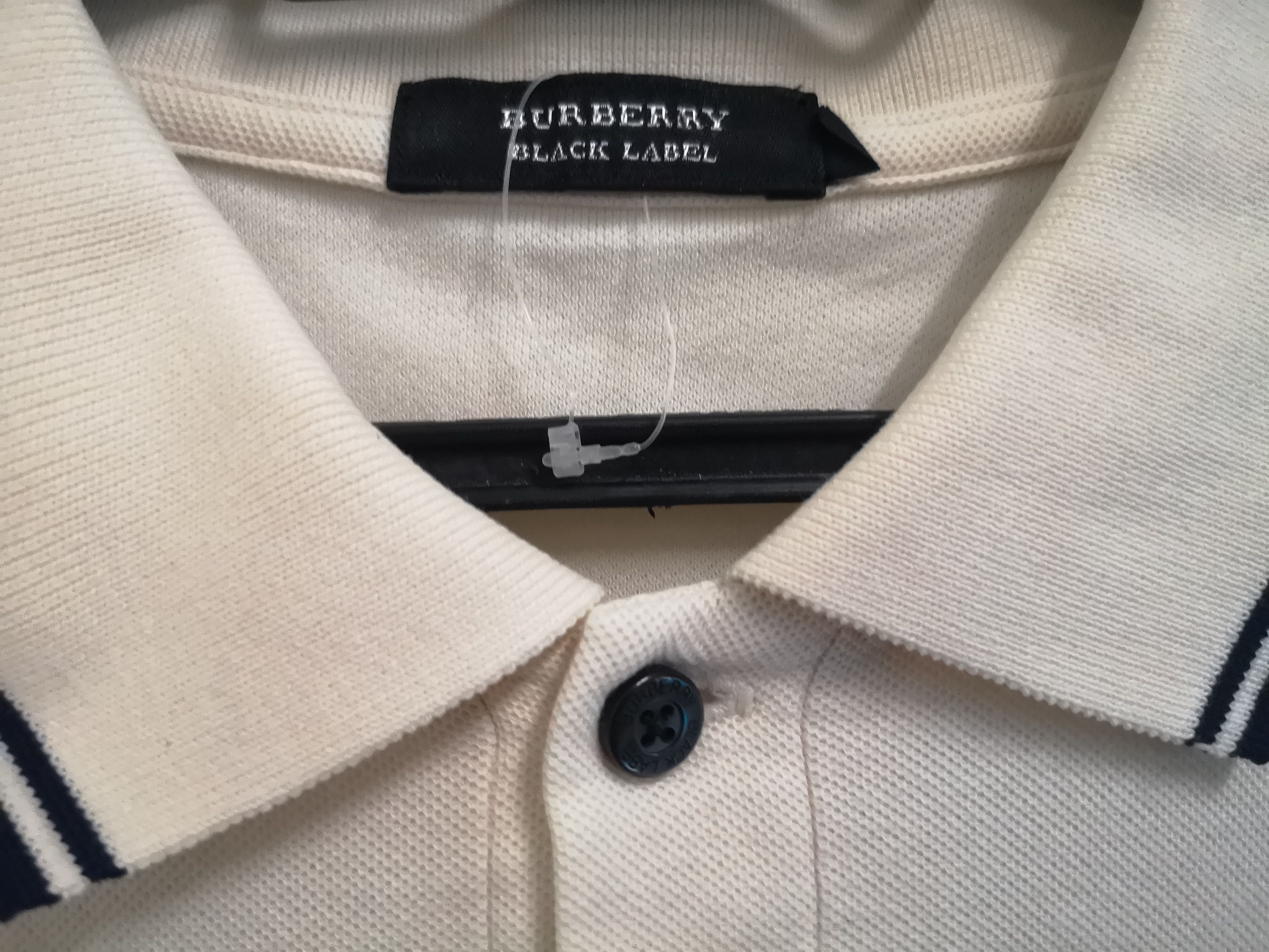 Burberry × Designer × Vintage VINTAGE BURBERRY BLACK LABEL POLO SHIRT Size US M / EU 48-50 / 2 - 8 Thumbnail