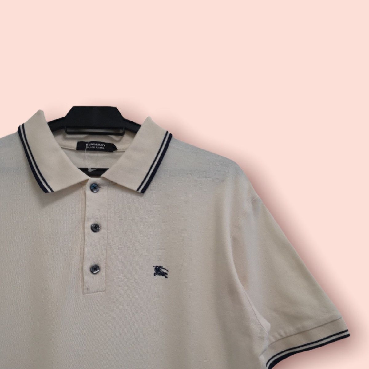 Burberry × Designer × Vintage VINTAGE BURBERRY BLACK LABEL POLO SHIRT Size US M / EU 48-50 / 2 - 7 Thumbnail