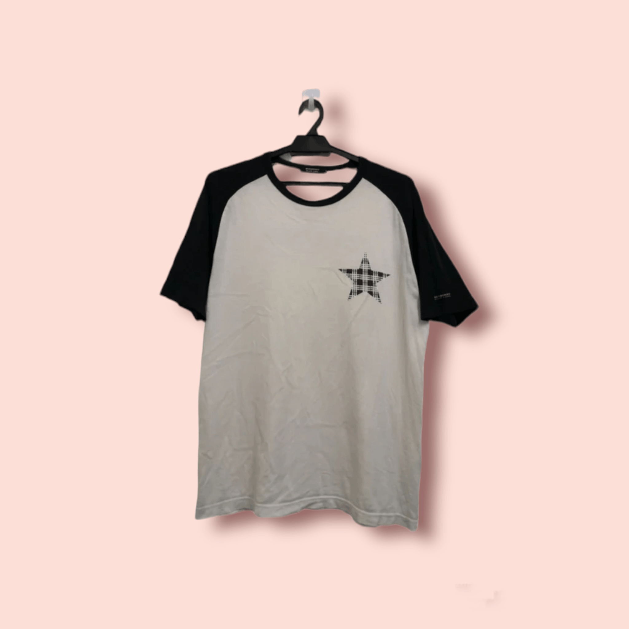 Designer × Rockstar Games × Vintage VINTAGE BURBERRY ROCKSTAR RAGLAN JAPAN Size US M / EU 48-50 / 2 - 2 Thumbnail
