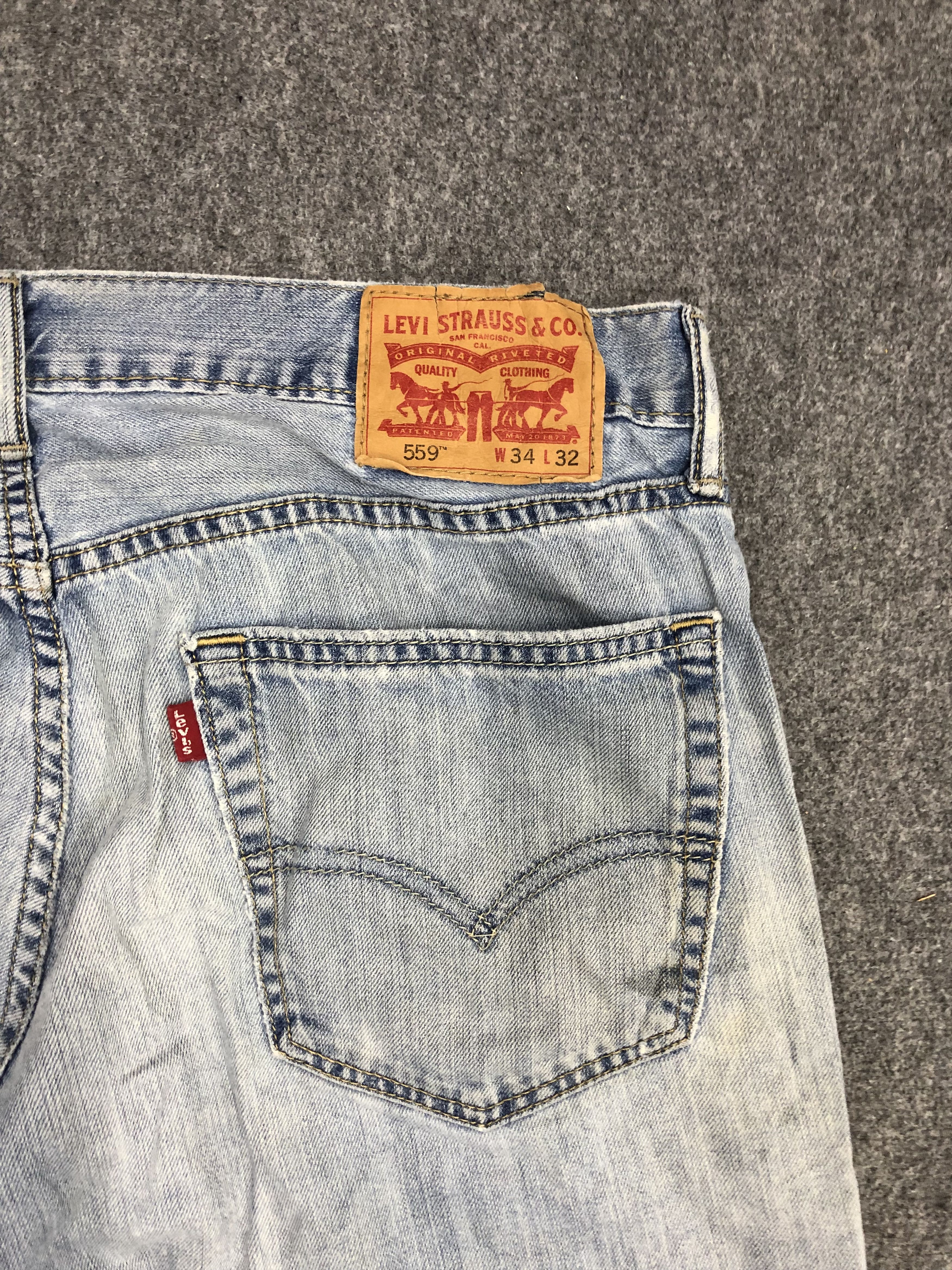 Levi's Vintage Levis 569 Jeans DP0940 Size US 36 / EU 52 - 9 Thumbnail