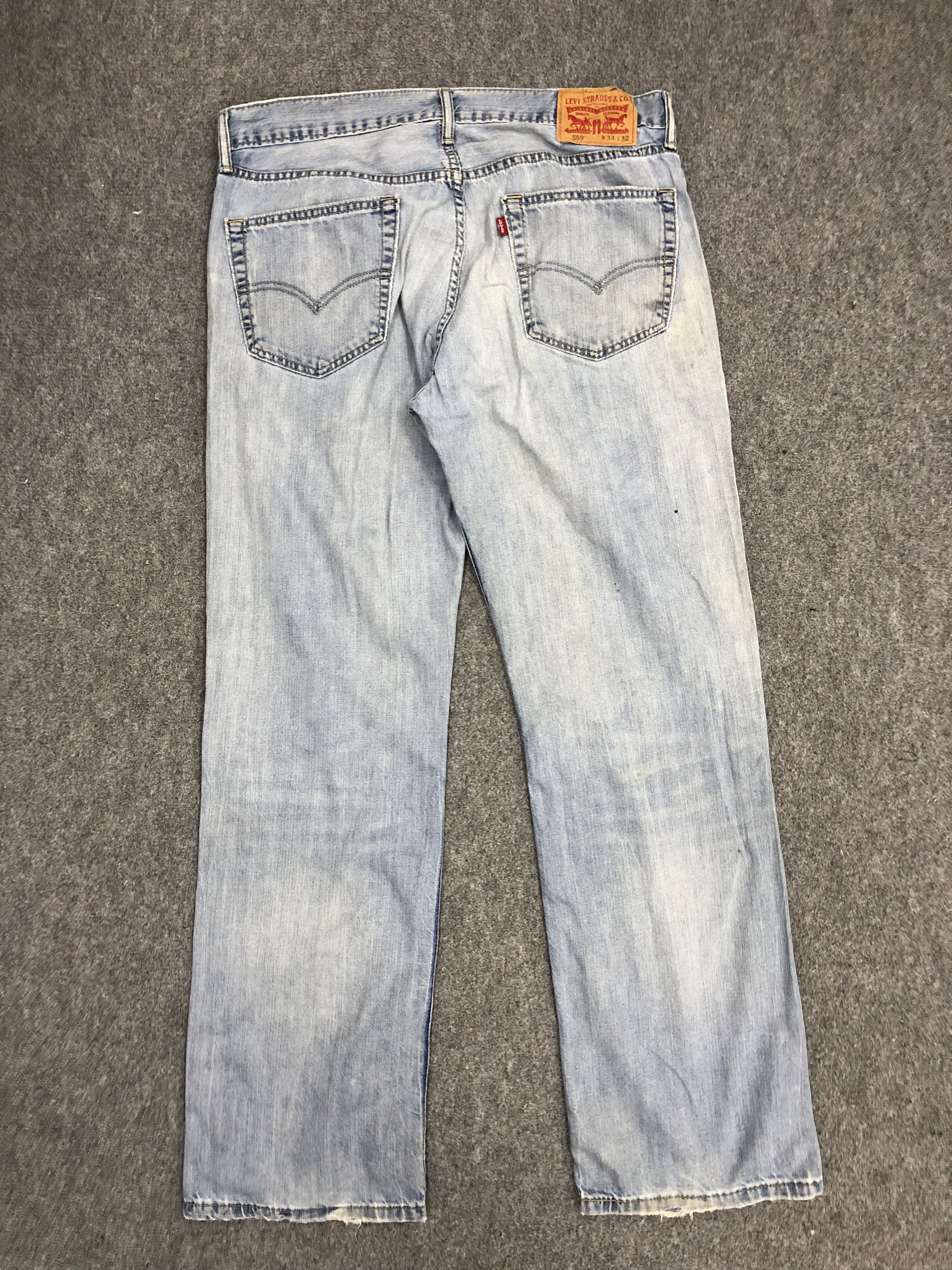 Levi's Vintage Levis 569 Jeans DP0940 Size US 36 / EU 52 - 3 Thumbnail