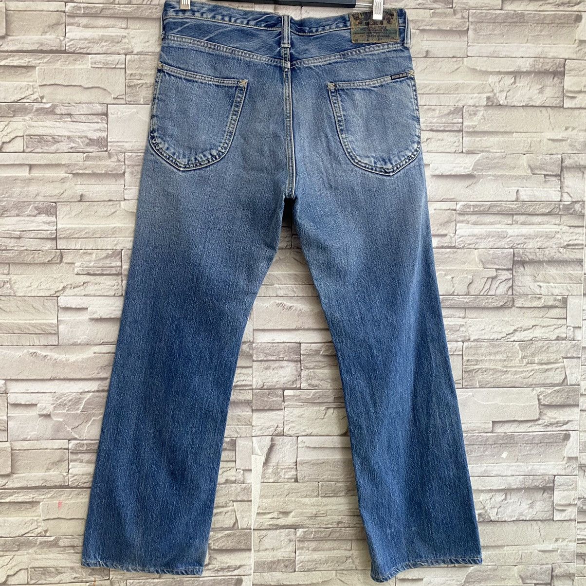 Blue Blue Japan Blue Blue Japan Denim Light Wash Jeans Size US 32 / EU 48 - 9 Thumbnail