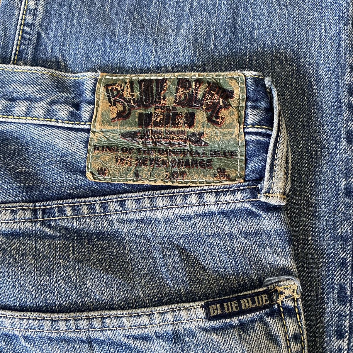 Blue Blue Japan Blue Blue Japan Denim Light Wash Jeans Size US 32 / EU 48 - 12 Thumbnail