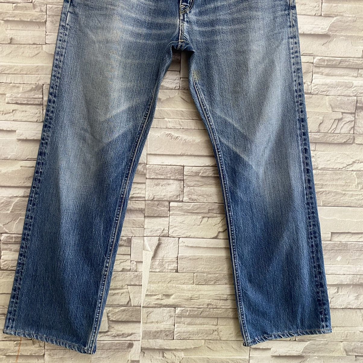 Blue Blue Japan Blue Blue Japan Denim Light Wash Jeans Size US 32 / EU 48 - 5 Thumbnail