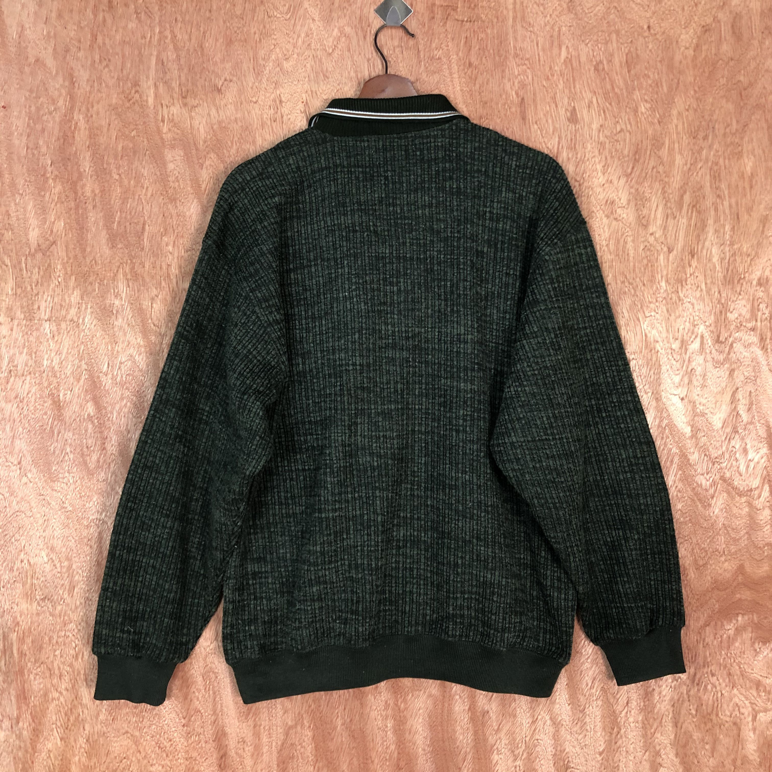 Vintage ExasLord Green Knitwear sweatshirt japan vintage #6063 Size US L / EU 52-54 / 3 - 10 Thumbnail