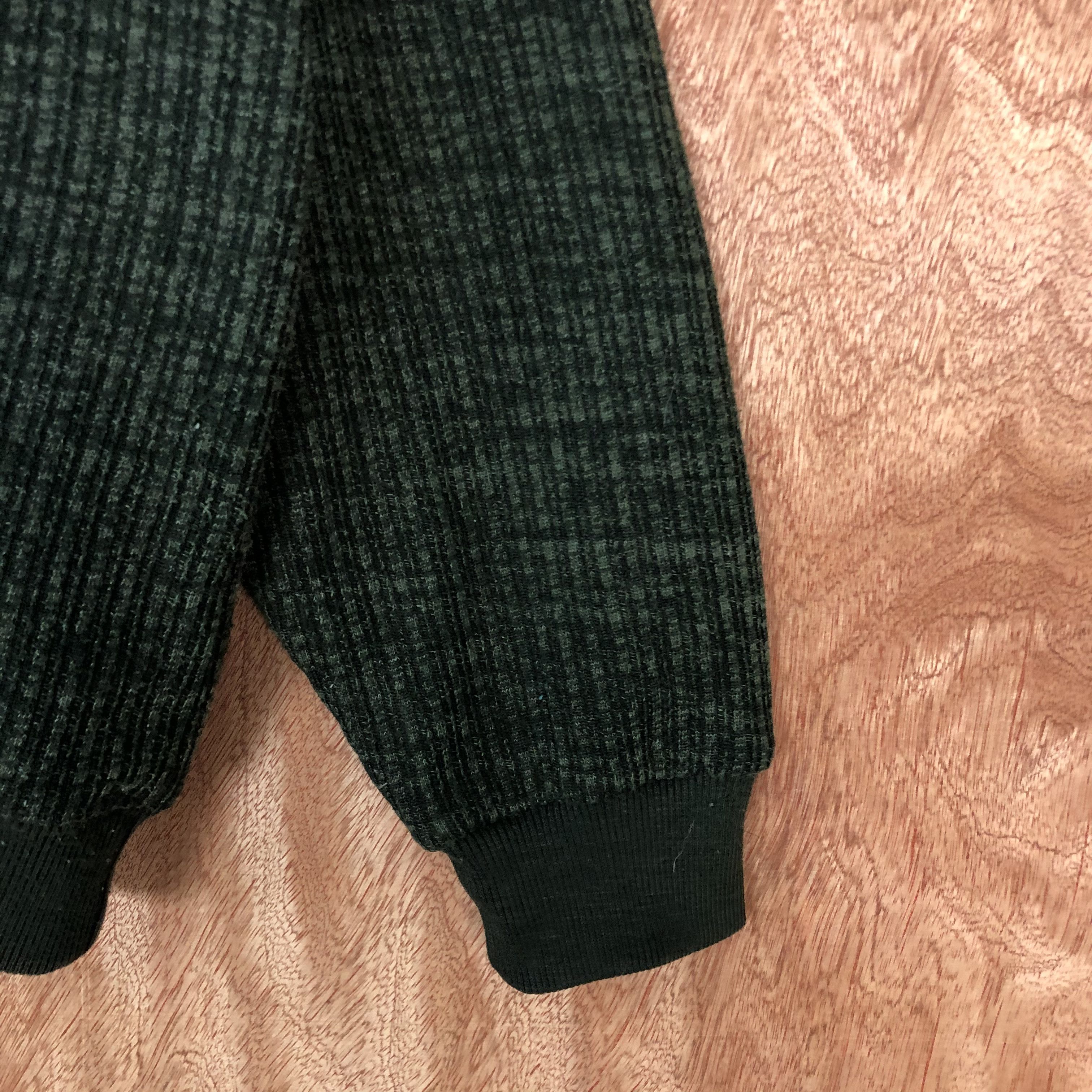 Vintage ExasLord Green Knitwear sweatshirt japan vintage #6063 Size US L / EU 52-54 / 3 - 3 Thumbnail