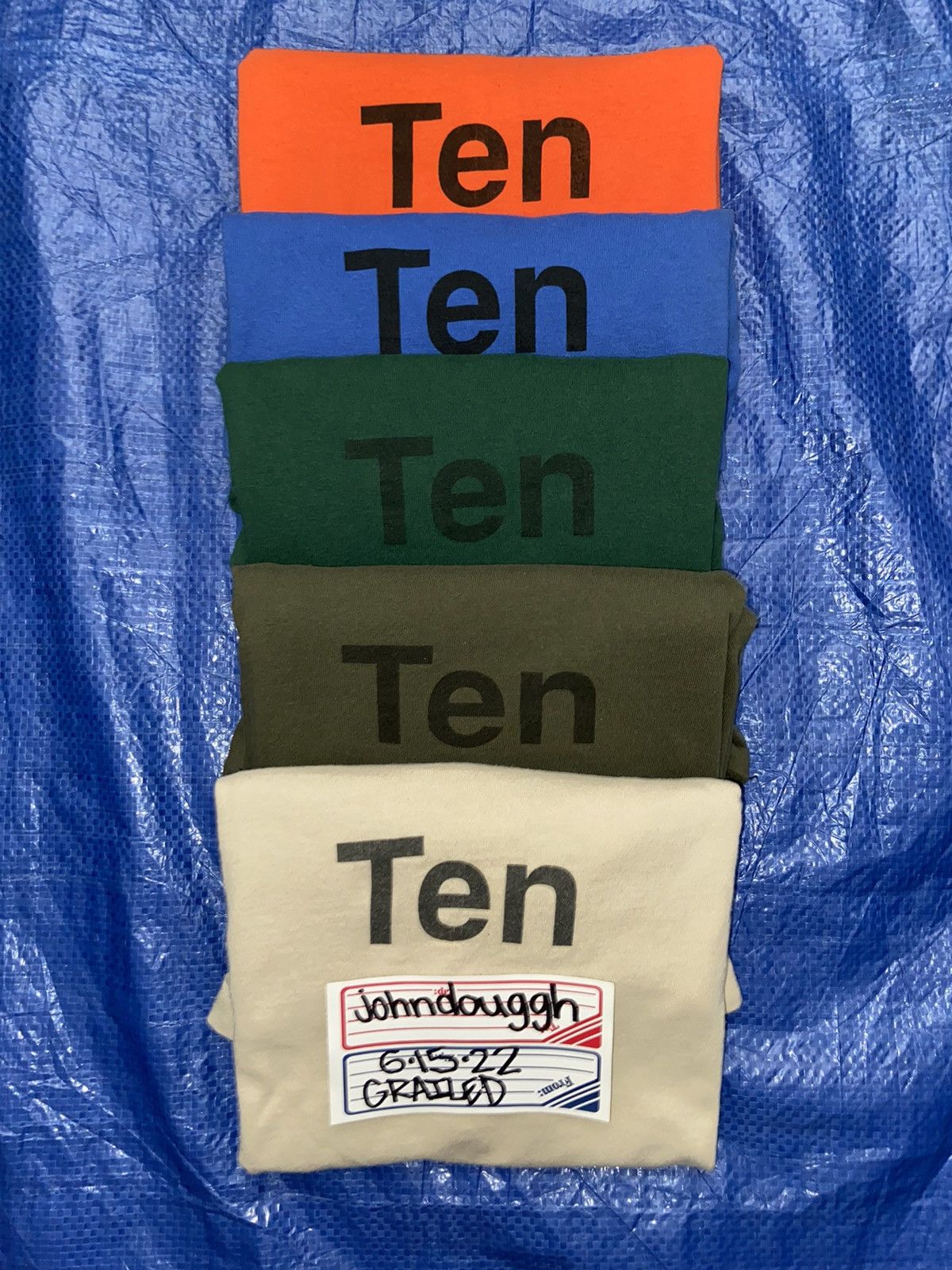 Undercover Lot of 5 AW99 Undercover Ambivalence “Ten” Shirts Size US M / EU 48-50 / 2 - 1 Thumbnail