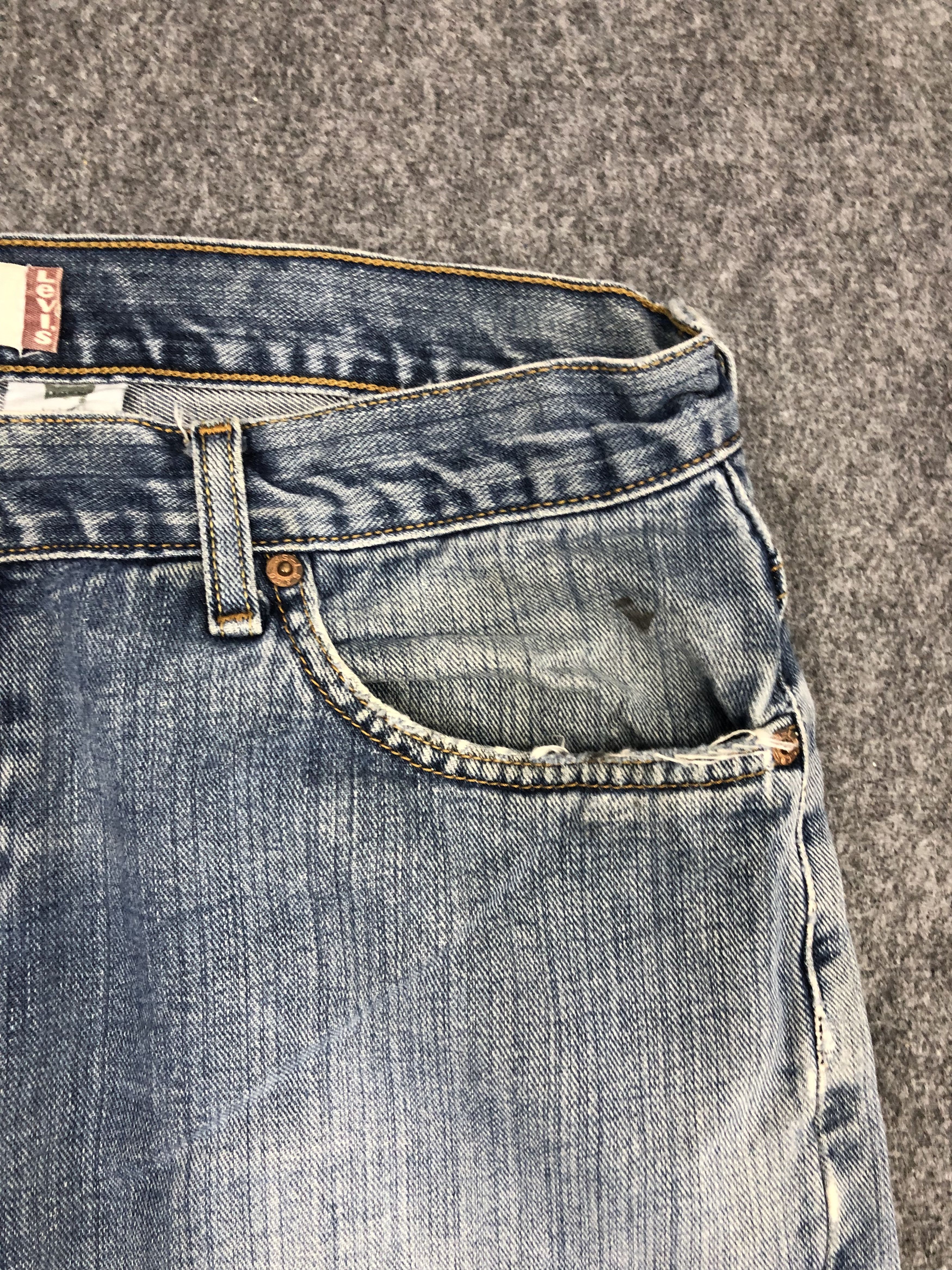 Levi's Vintage Levis 505 Light Wash Jeans DP0971 Size US 36 / EU 52 - 8 Thumbnail