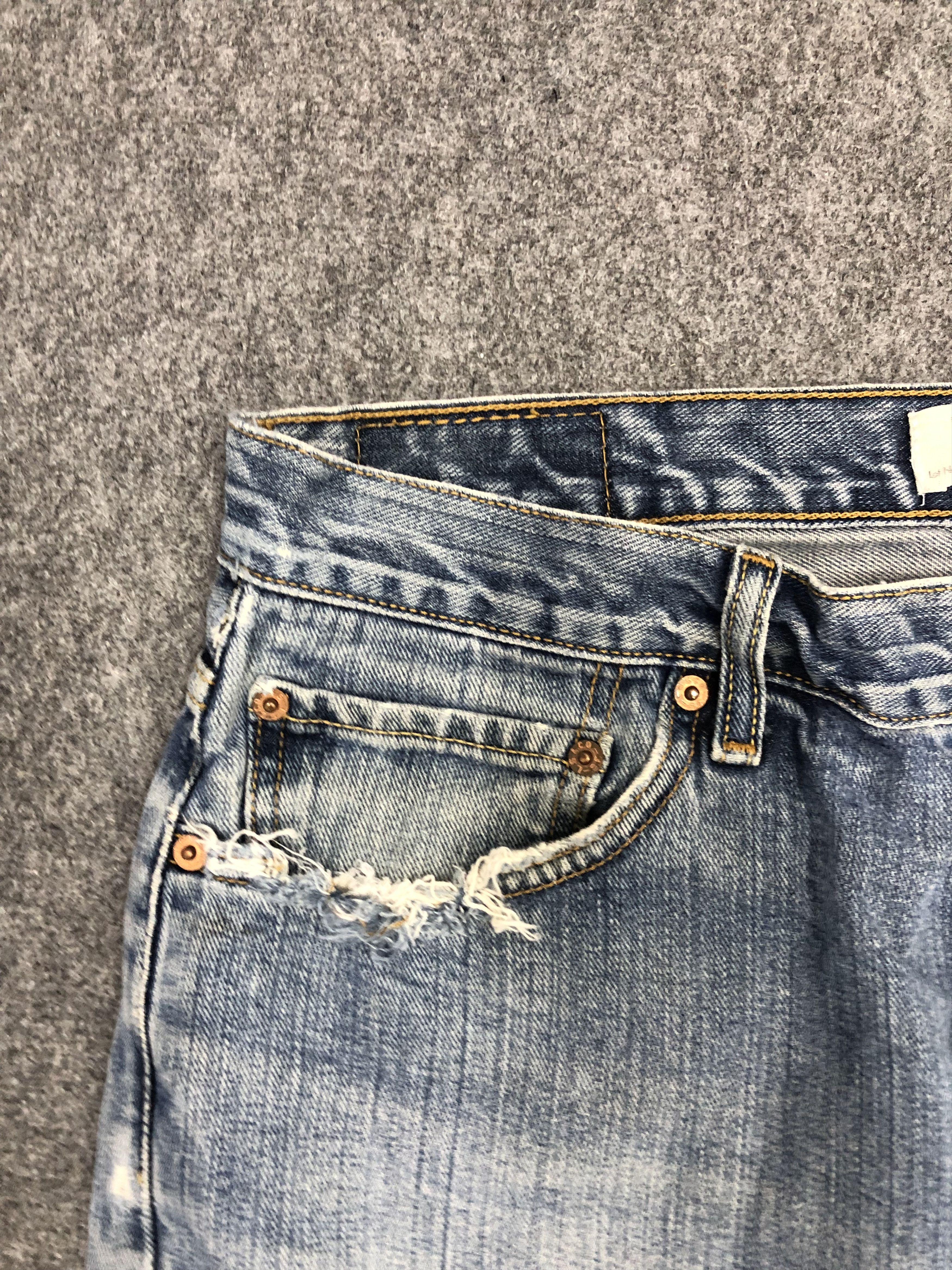 Levi's Vintage Levis 505 Light Wash Jeans DP0971 Size US 36 / EU 52 - 9 Thumbnail