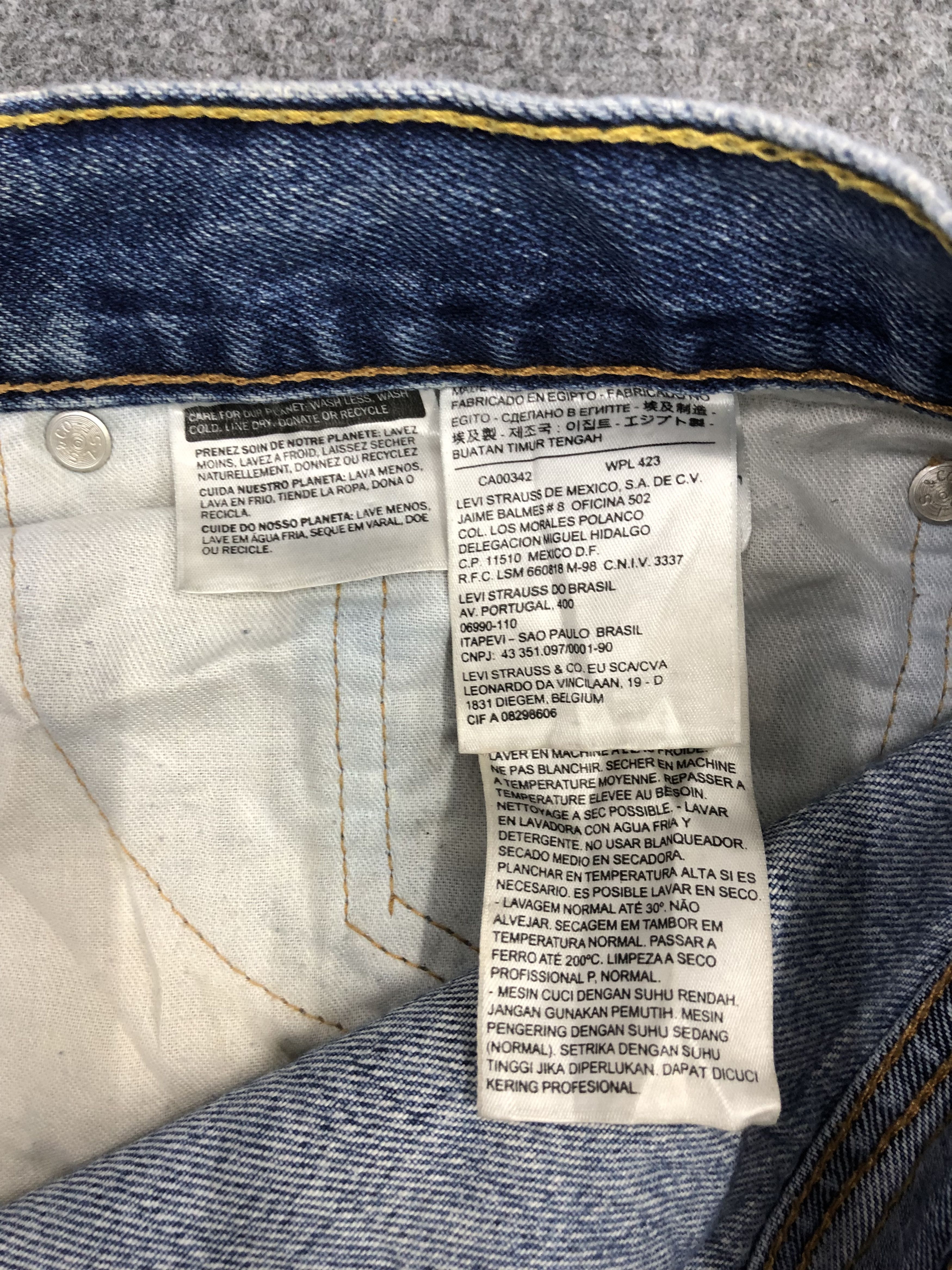 Levi's Vintage Levis 505 Jeans DP0970 Size US 43 - 6 Thumbnail