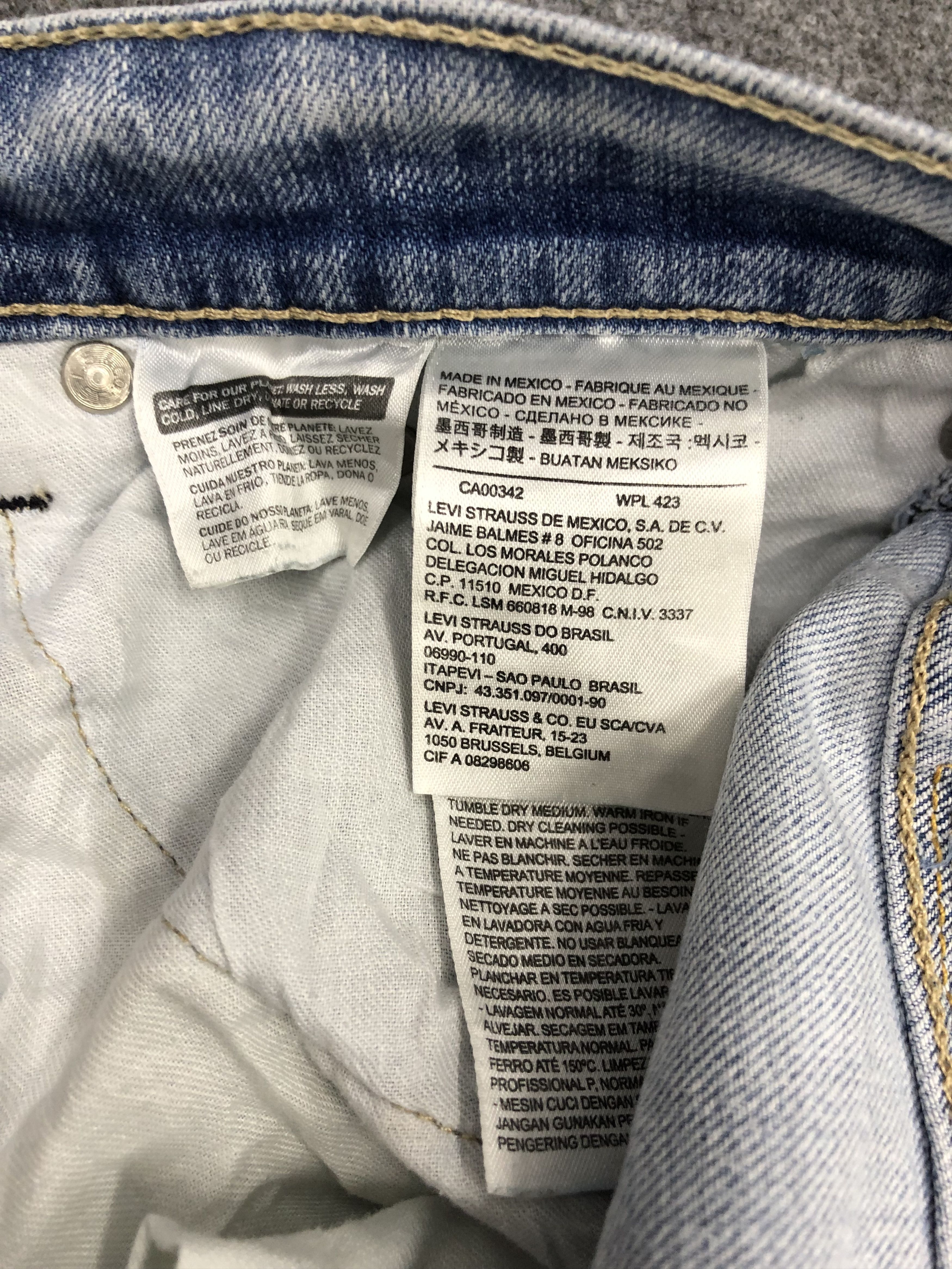 Levi's Vintage Levis Jeans DP0968 Size US 40 / EU 56 - 6 Thumbnail