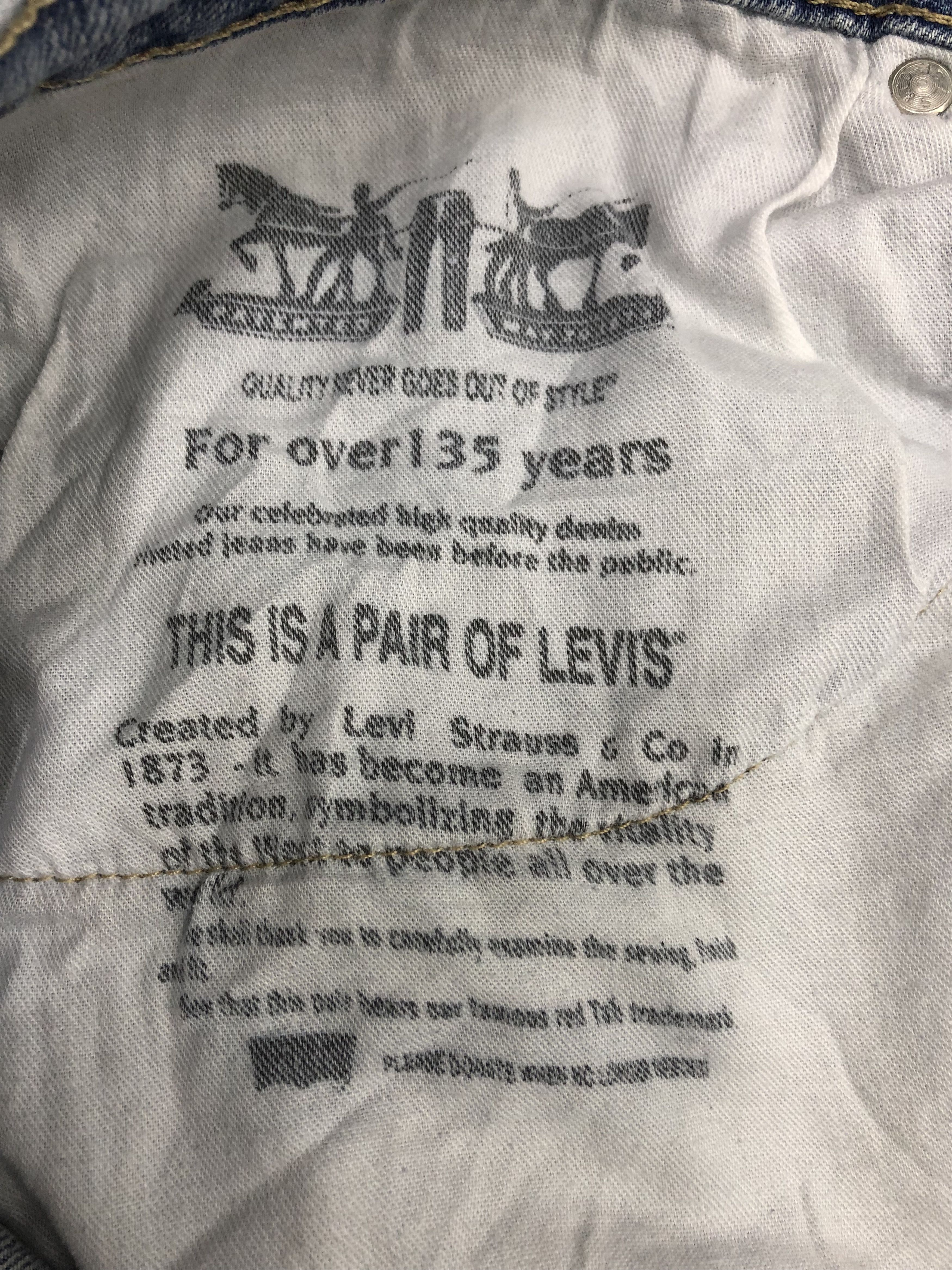 Levi's Vintage Levis Jeans DP0968 Size US 40 / EU 56 - 14 Thumbnail