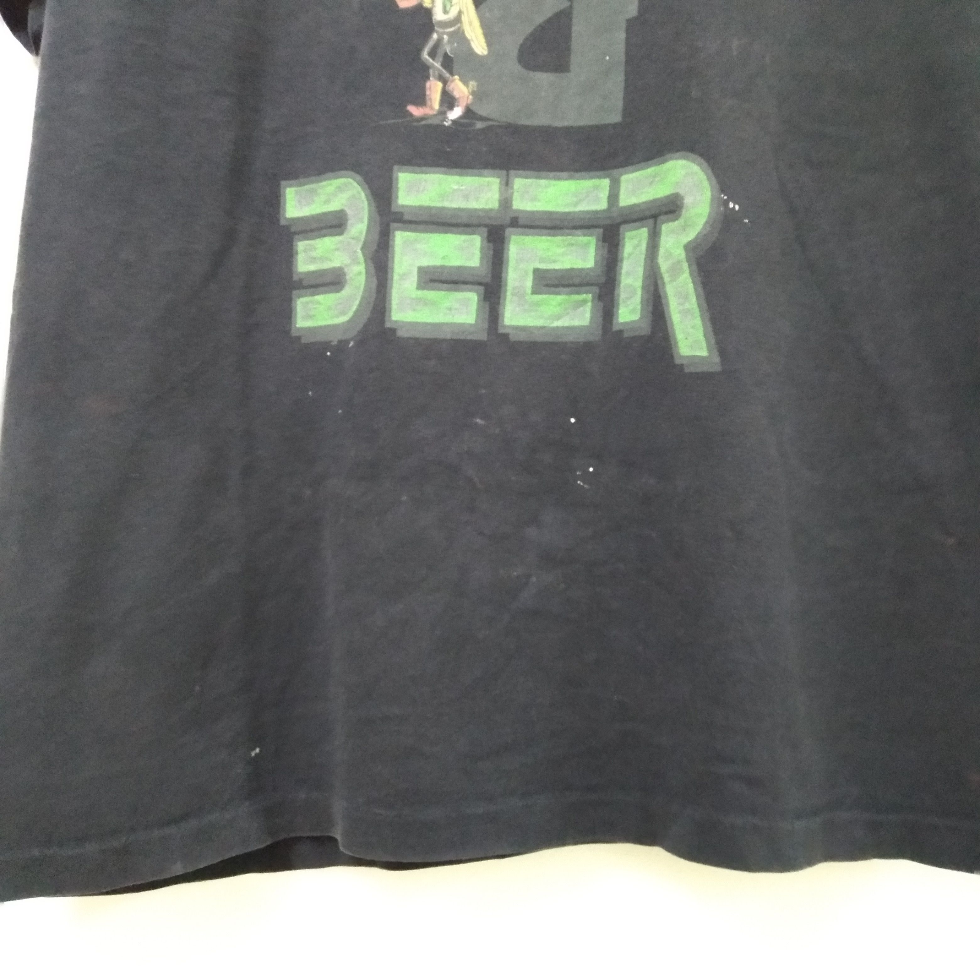 Logo 7 × Vintage Tshirt brand Logo 7 Papas & Beer single stitch faded colour Size US L / EU 52-54 / 3 - 3 Thumbnail