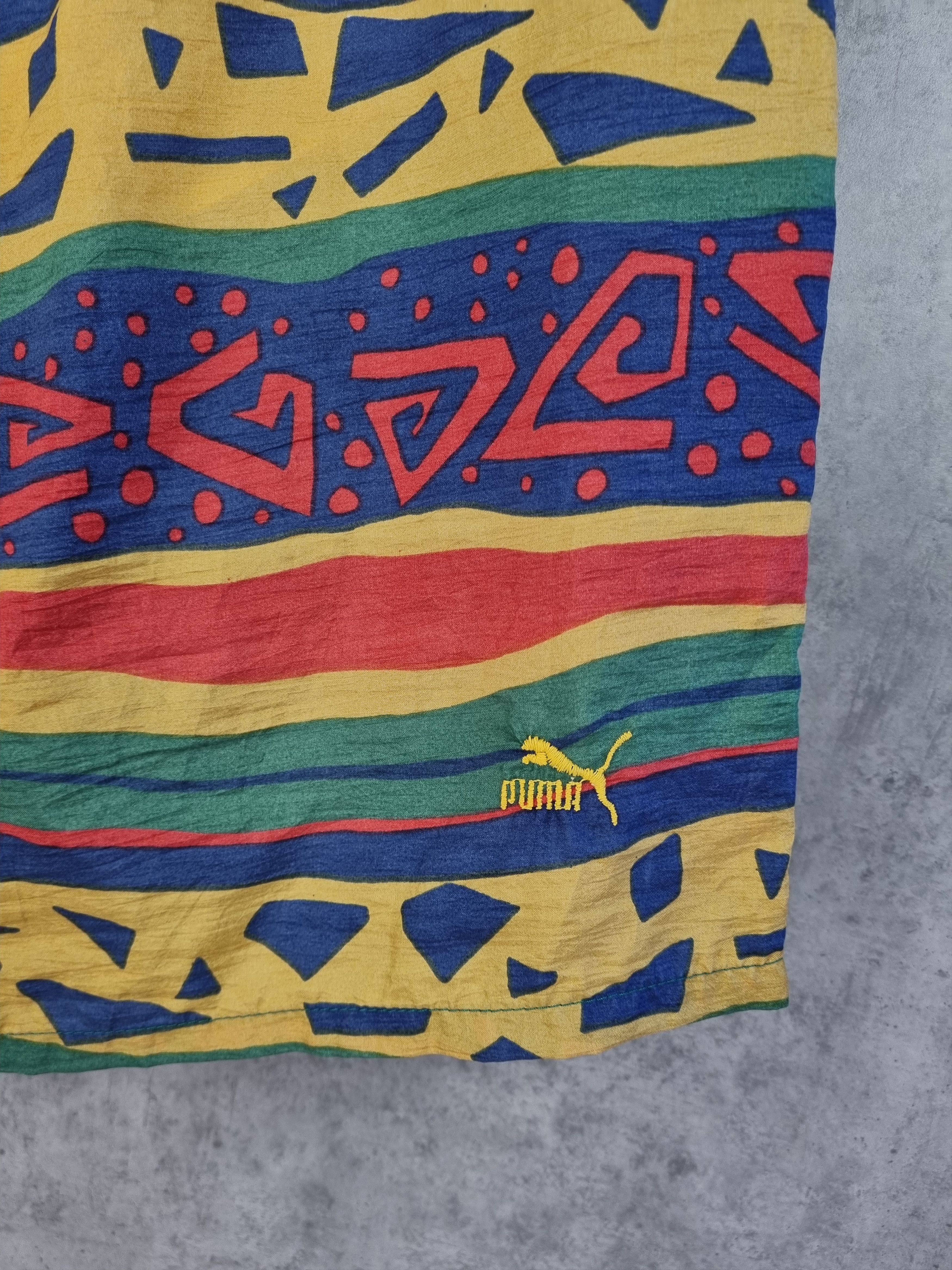 Puma × Vintage 90s PUMA Vintage Shorts Attractive Design NIKE ADIDAS Size US 32 / EU 48 - 4 Thumbnail