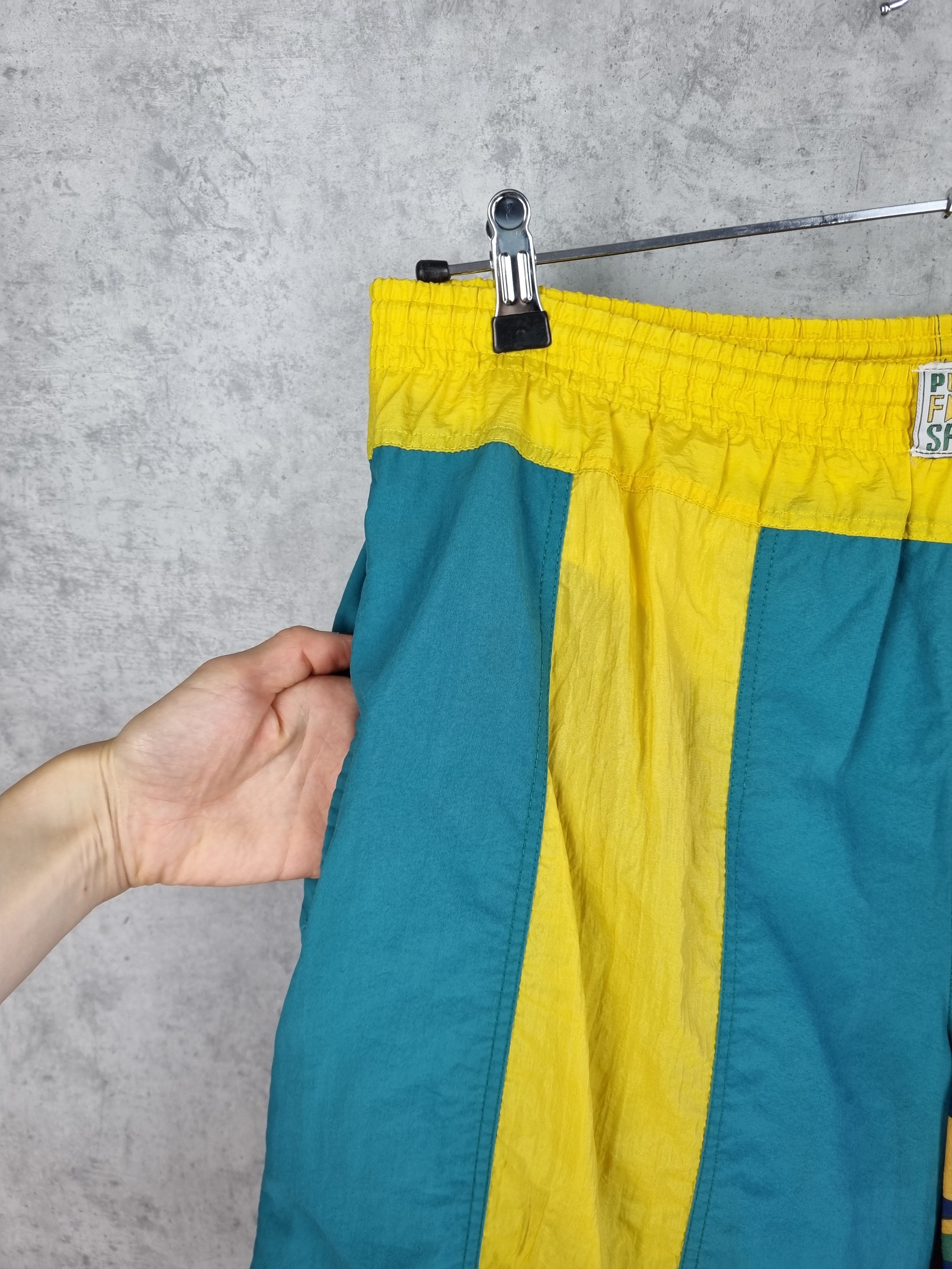 Puma × Vintage 90s PUMA Vintage Shorts Attractive Design NIKE ADIDAS Size US 32 / EU 48 - 8 Thumbnail