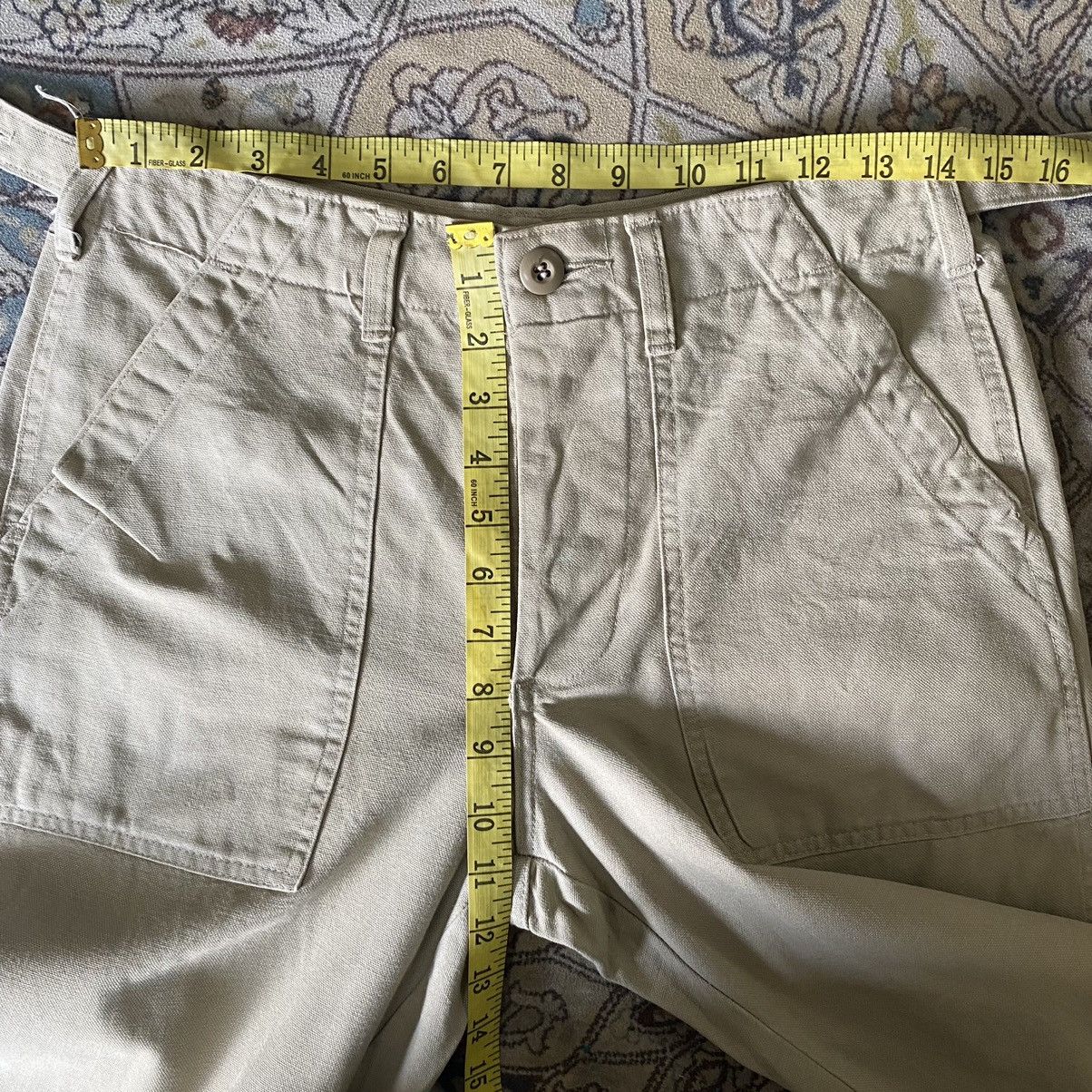Vintage Japanese Brand GUNG HO Canvas Fatigue Pants Size US 28 / EU 44 - 12 Thumbnail