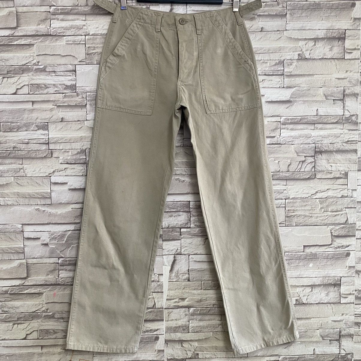 Vintage Japanese Brand GUNG HO Canvas Fatigue Pants Size US 28 / EU 44 - 3 Thumbnail