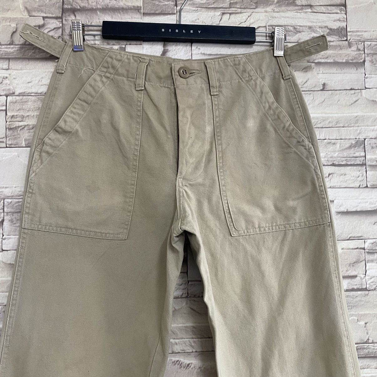Vintage Japanese Brand GUNG HO Canvas Fatigue Pants Size US 28 / EU 44 - 4 Thumbnail